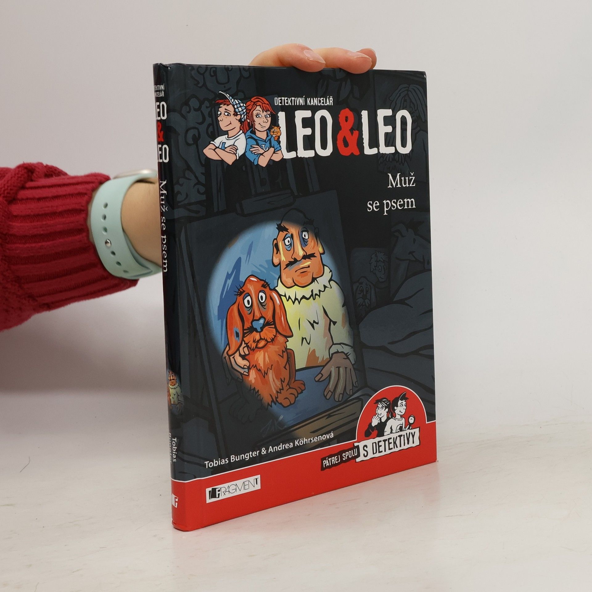 Tobias Bungter Detektivní kancelář Leo & Leo. Muž se psem