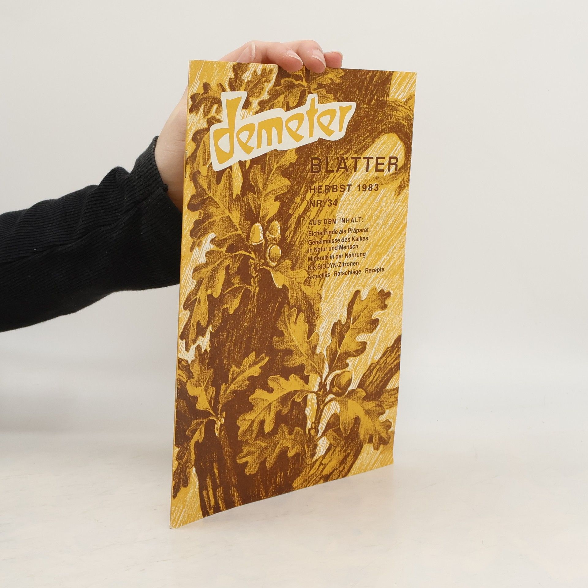 Collectif d'auteurs Demeter Blätter 34