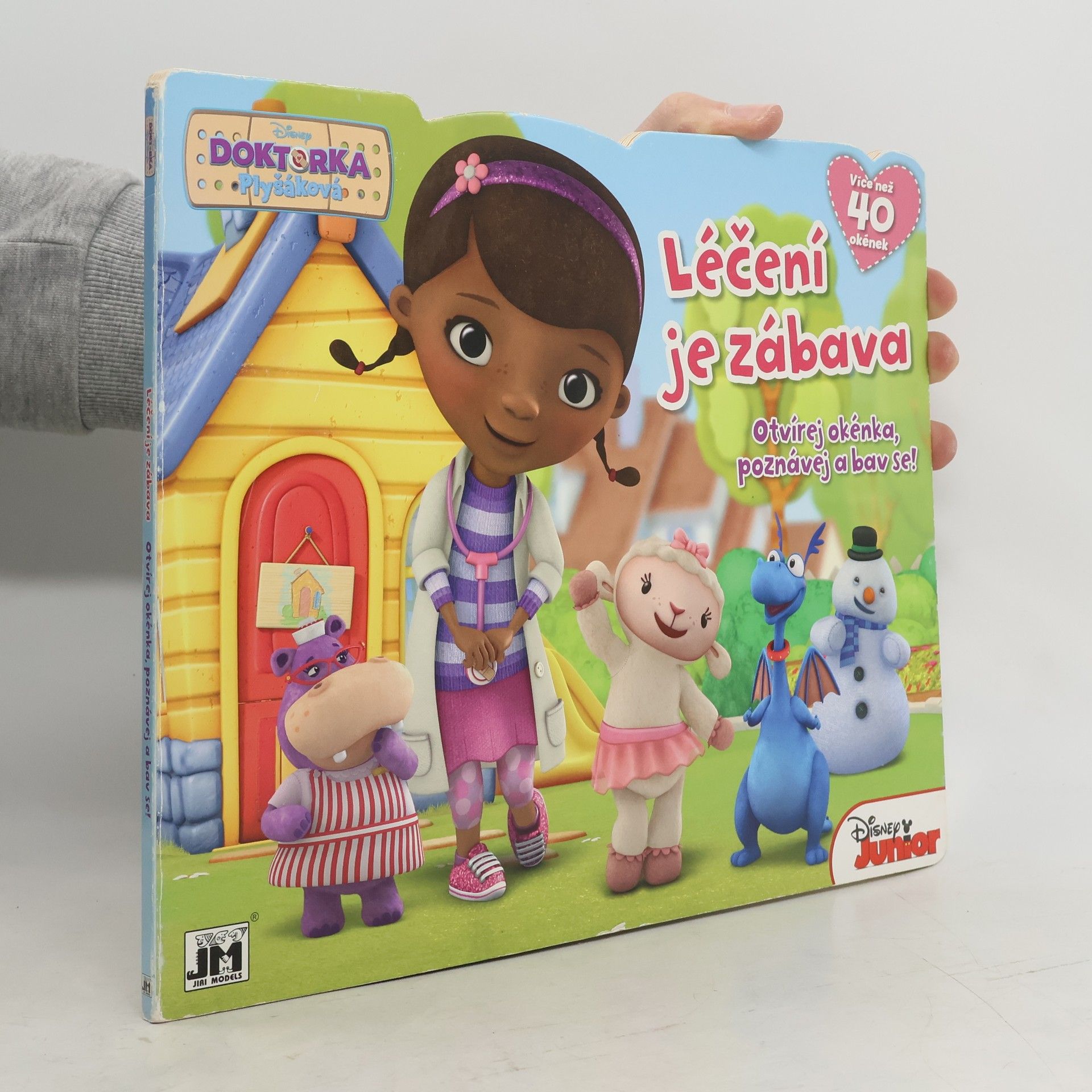 Kolektív autorov Léčení je zábava: otvírej okénka a bav se! (leporelo)