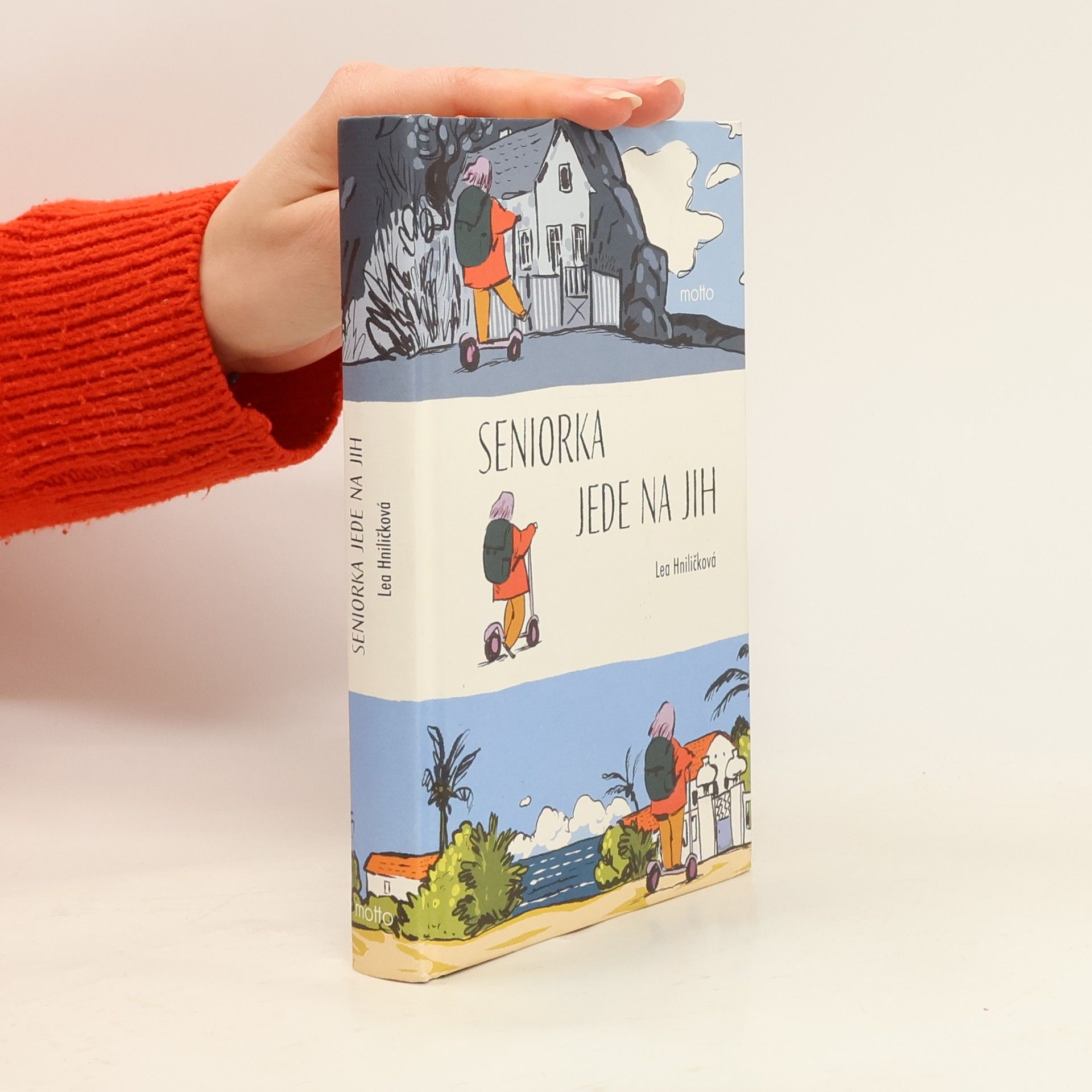 Lea Hniličková Seniorka jede na jih