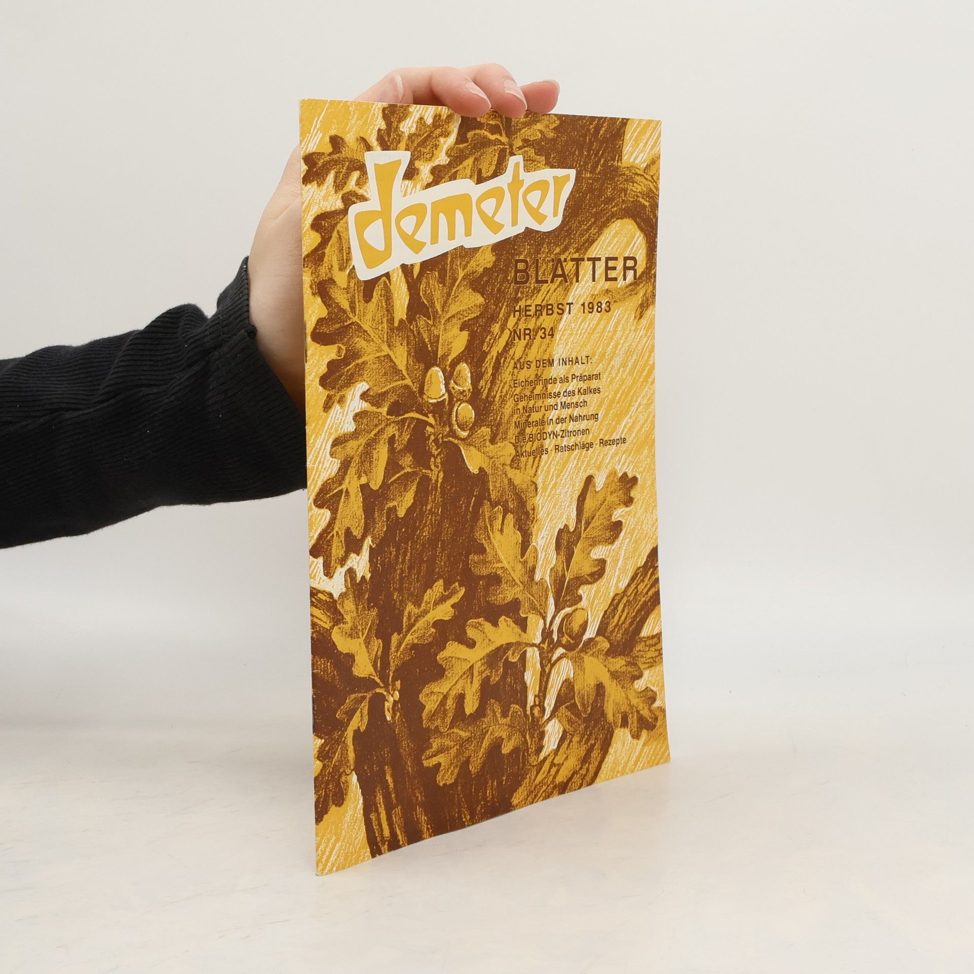 Collectif d'auteurs Demeter Blätter Nr. 34