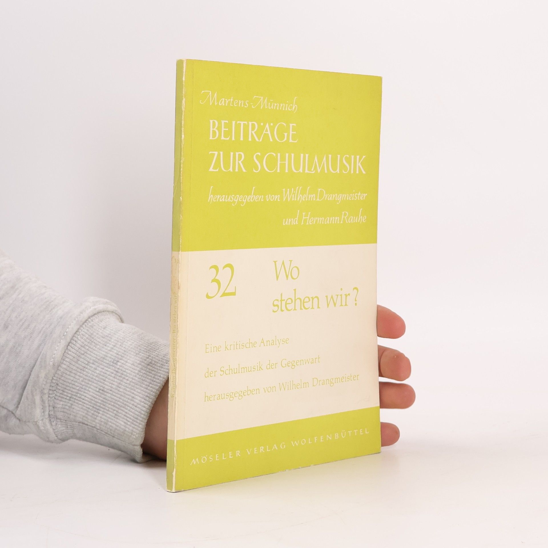 Collectif d'auteurs Beitrage zur Schulmusik 32