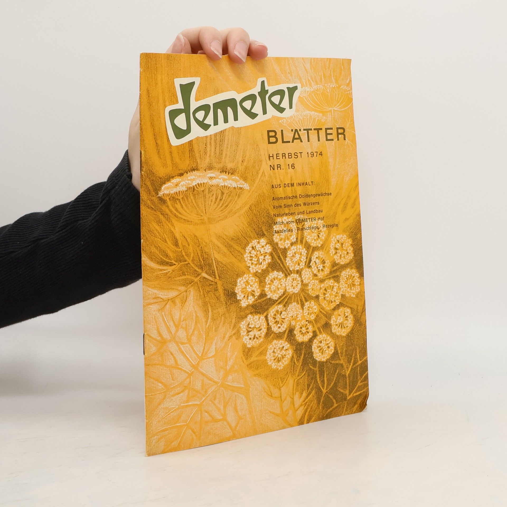 AA.VV. Demeter Blätter Nr. 16