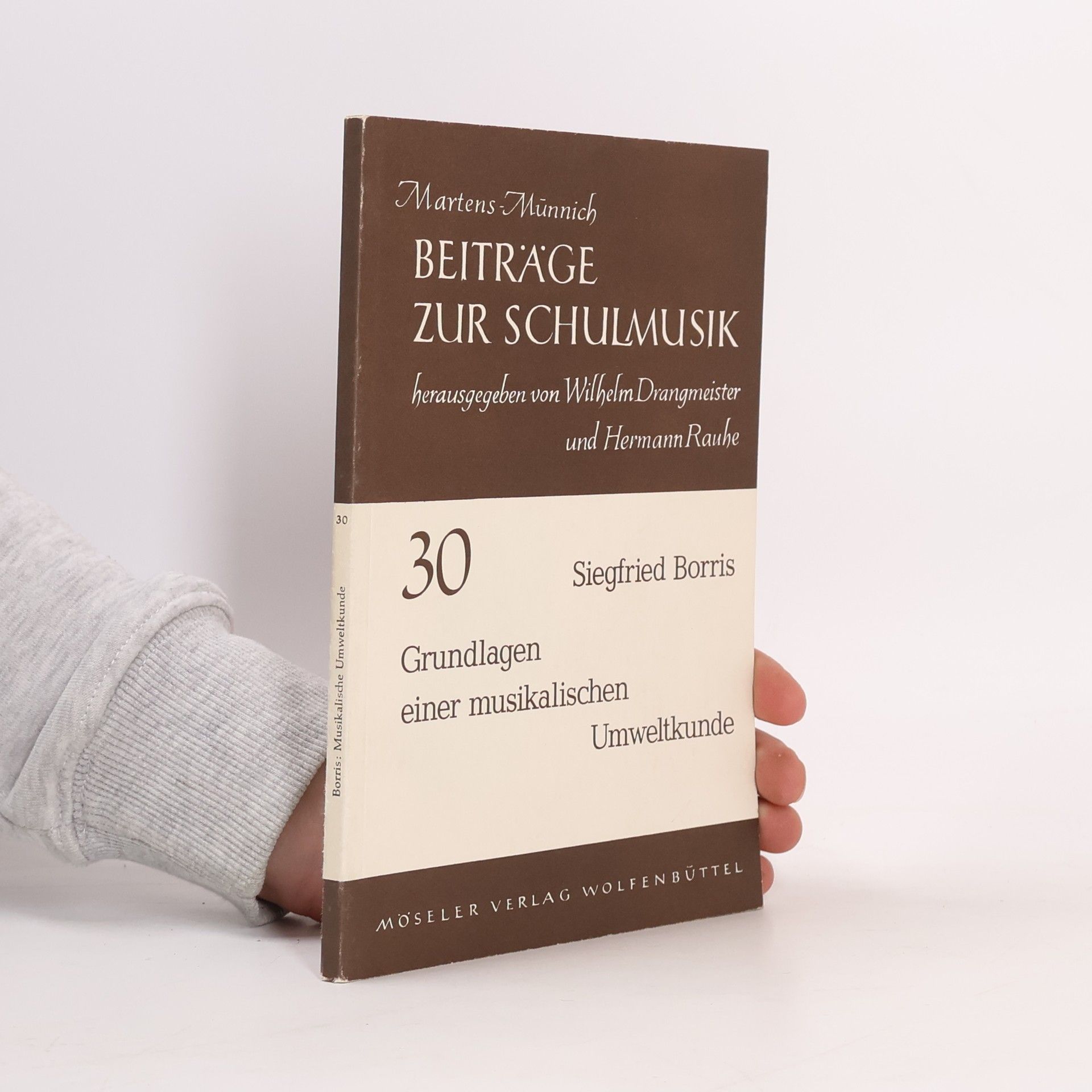 Grundlagen einer musikalischen Umweltkunde