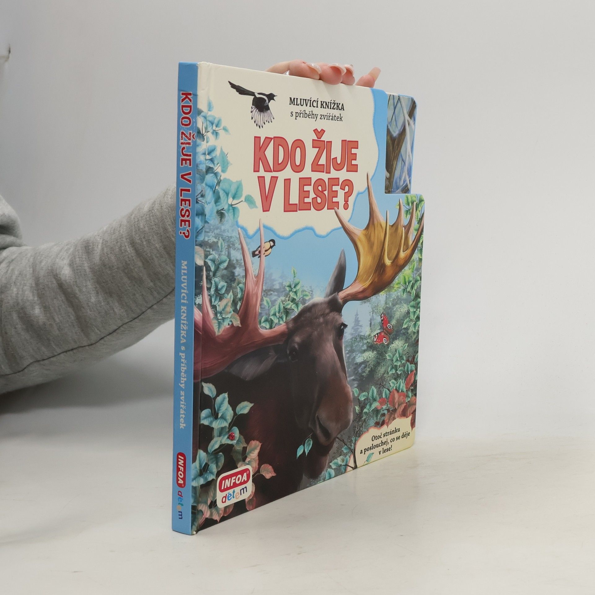 Svjatoslav Bulackij Kdo žije v lese? : mluvící knížka s příběhy zvířátek