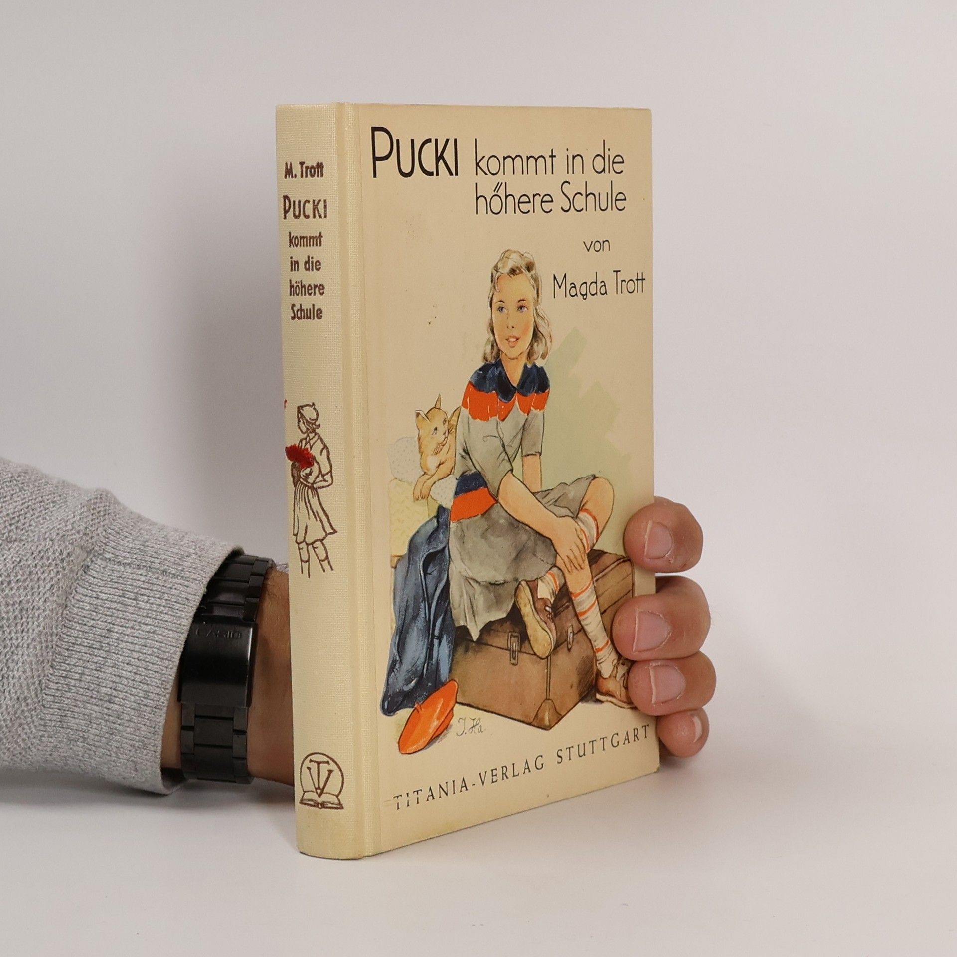 Magda Trott Pucki kommt in die höhere Schule