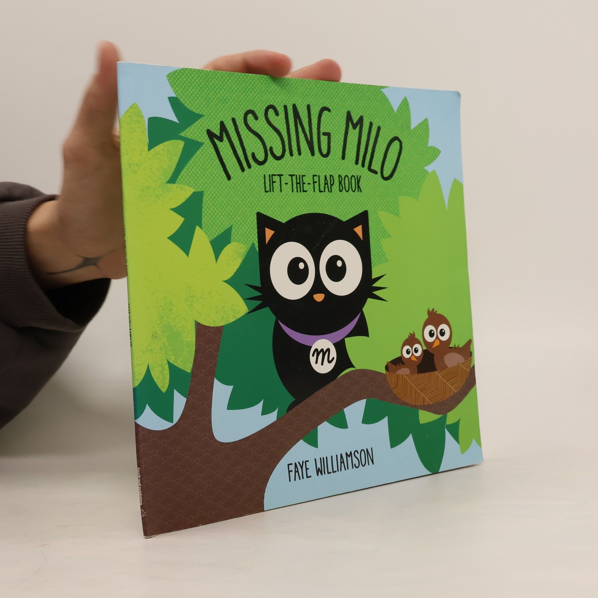 Faye Williamson Missing Milo, lift-the-flap book