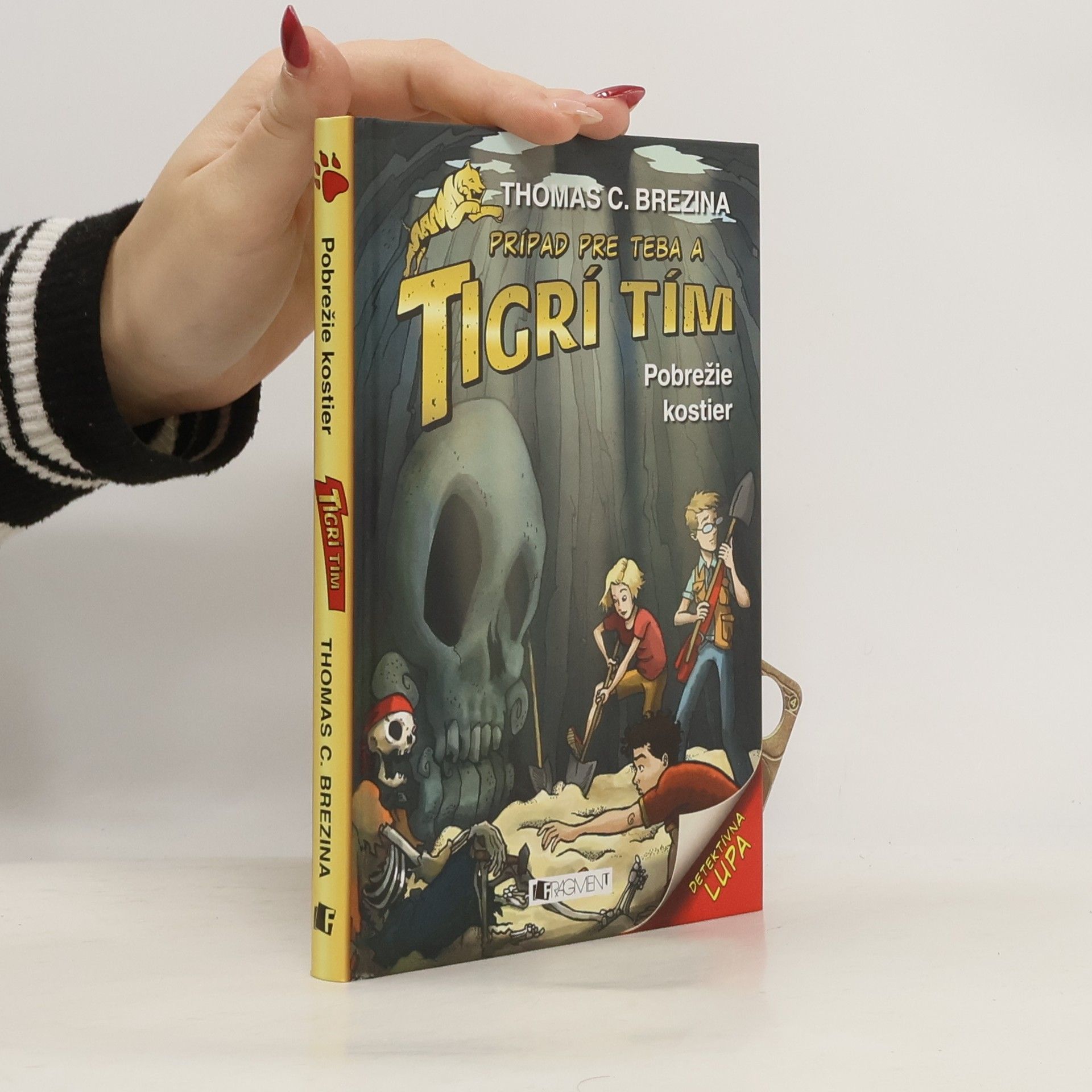 Thomas Brezina Prípad pre tebe a Tigrí tím. Pobrežie kostier