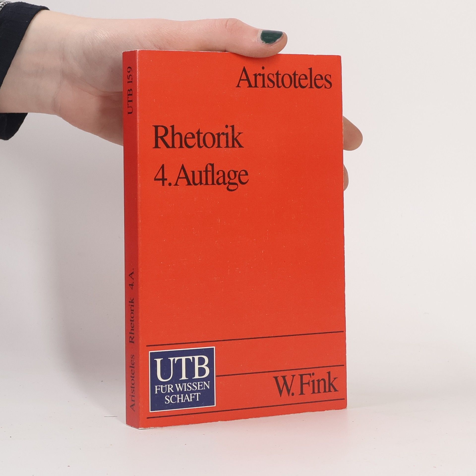 Aristoteles Rhetorik. Übers., Bibliographie, erl. u. Nachw. v. Franz G. Sieveke