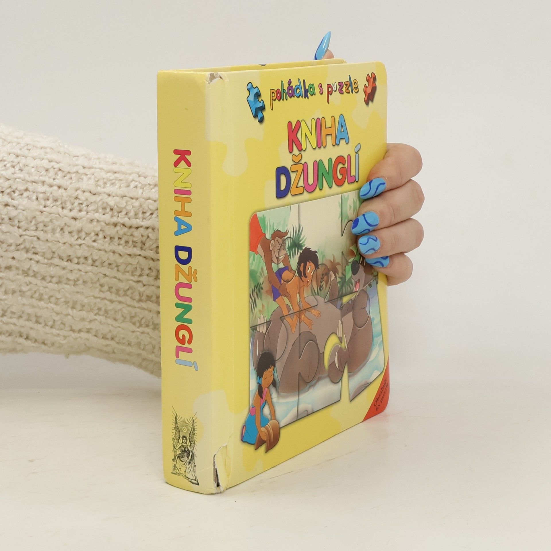AA.VV. Kniha džunglí : Pohádka s puzzle