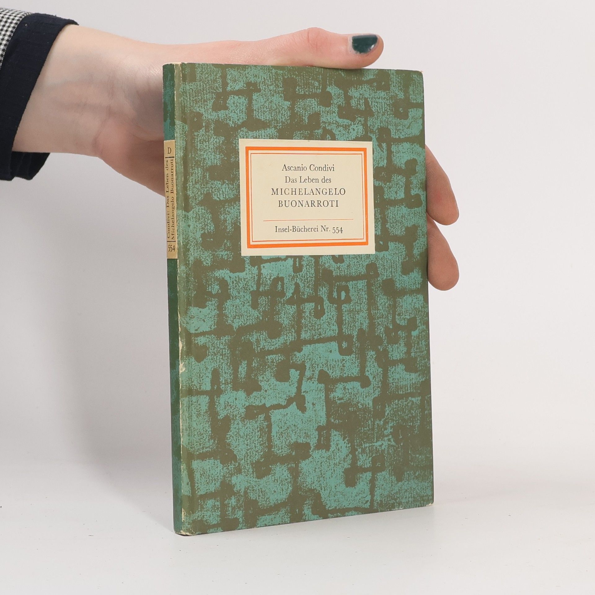 Ascanio Condivi Das Leben des Michelangelo Buonarroti