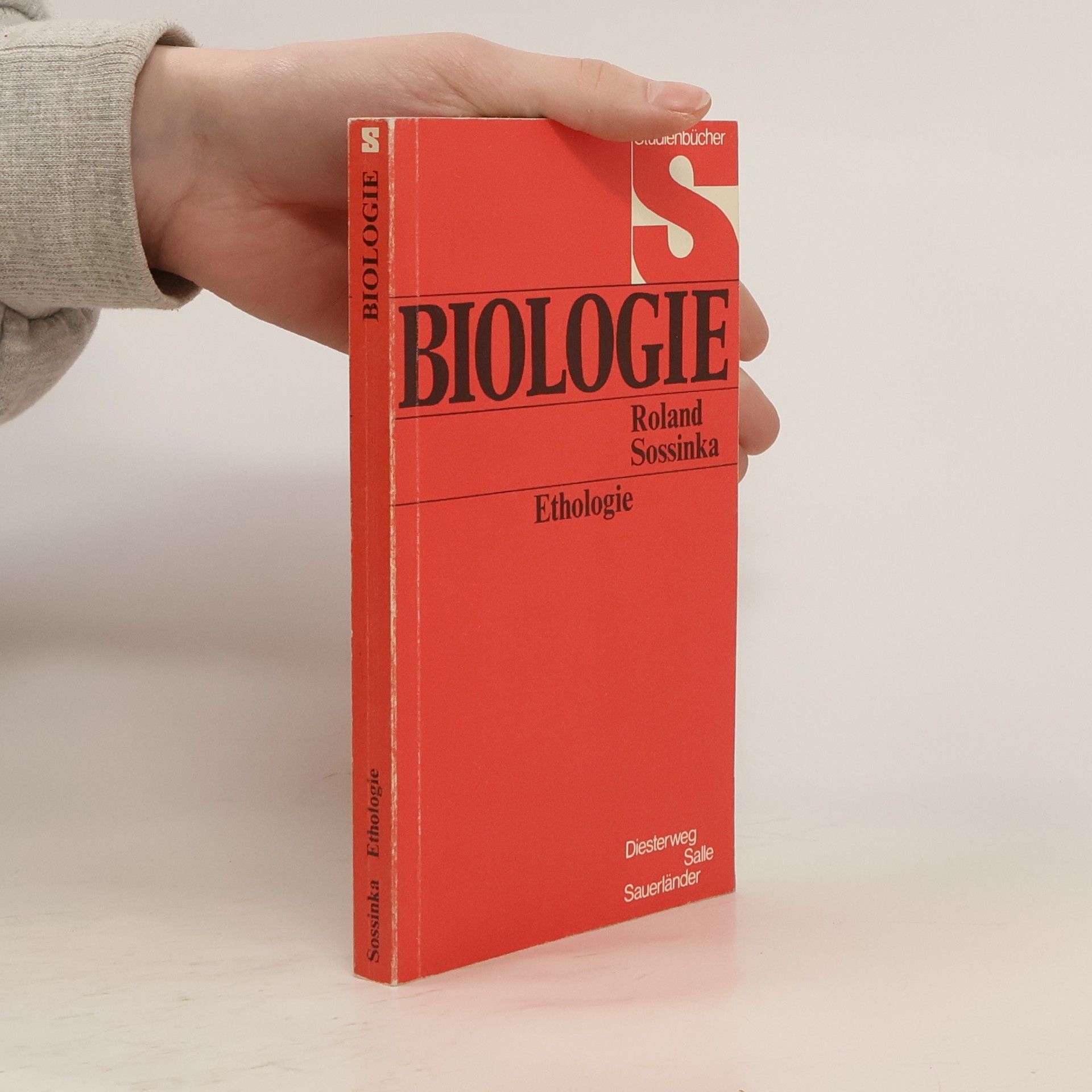 Roland Sossinka Studienbücher Biologie