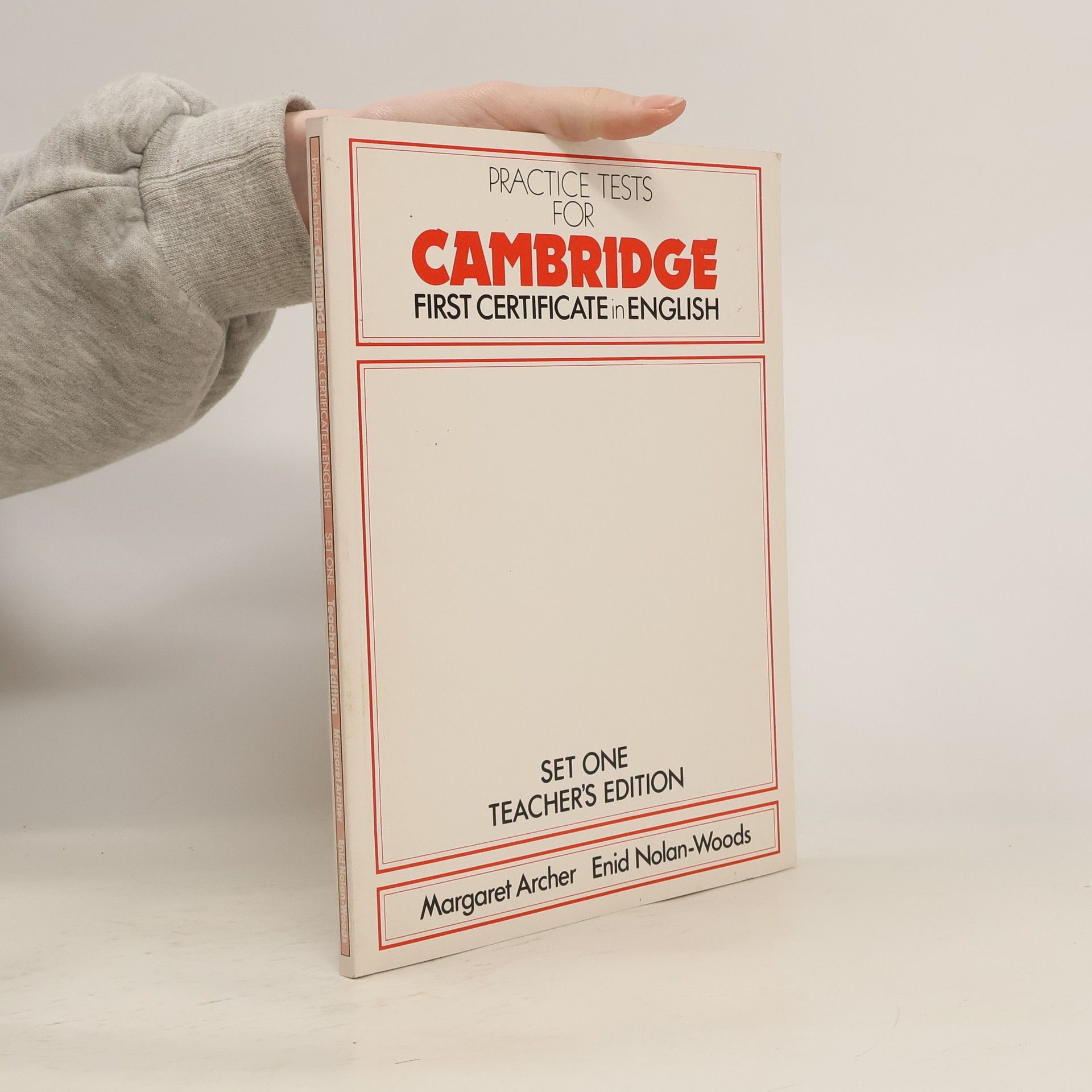 Margaret Archer Practice Tests for Cambridge First Certificate in English