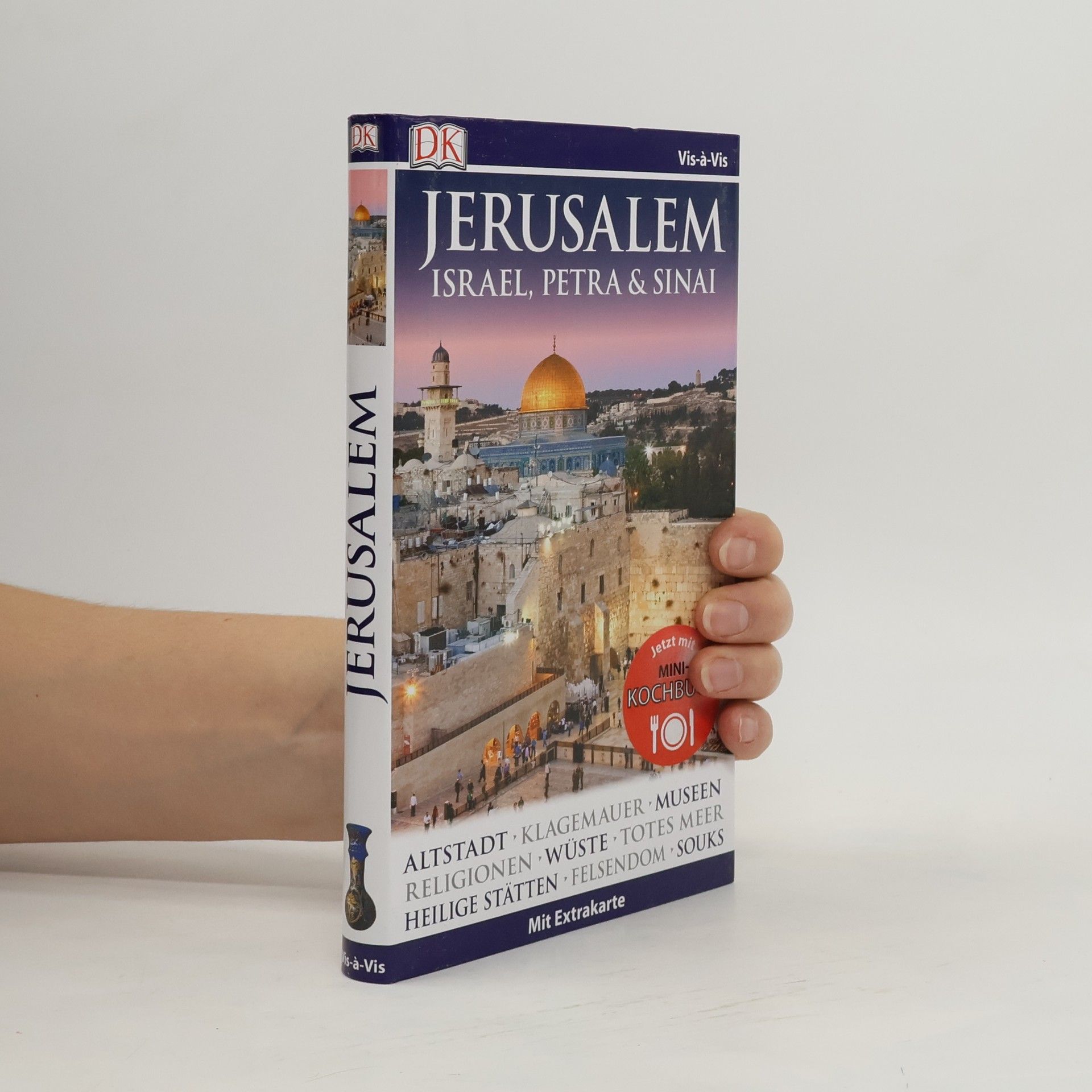 Collectif d'auteurs Vis-à-Vis Reiseführer Jerusalem. Israel, Petra & Sinai