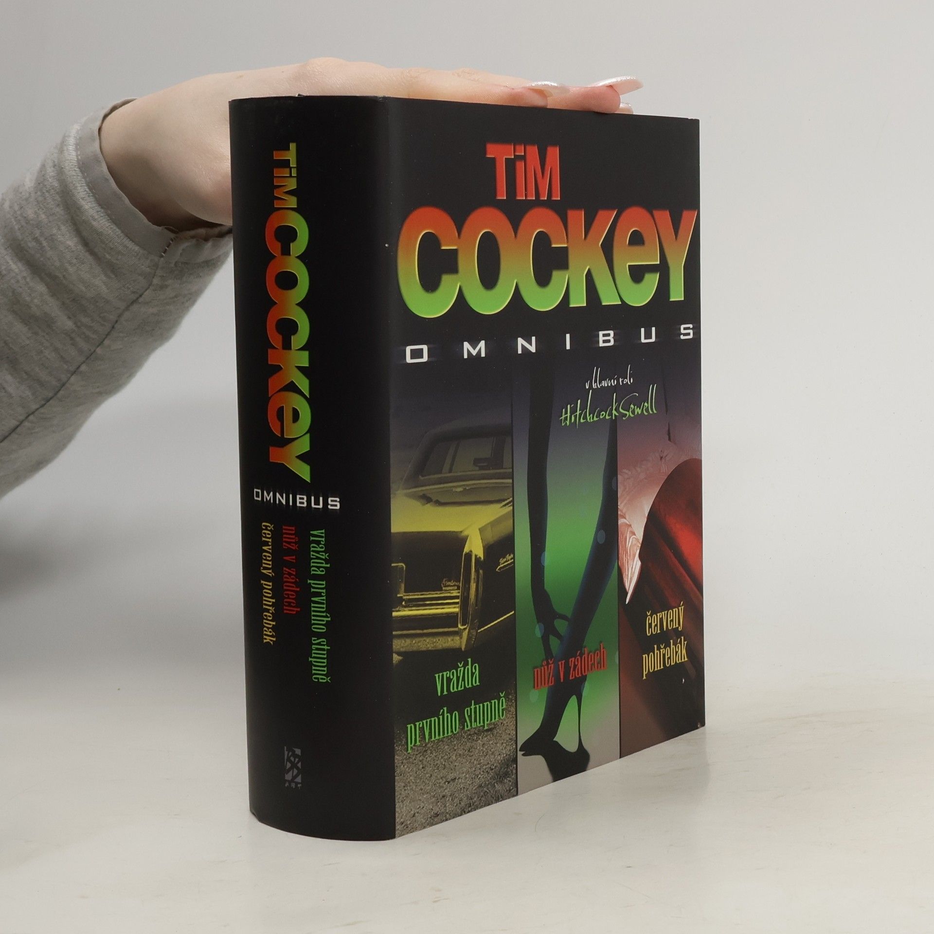 Vražda prvního stupně. Nůž v zádech. Červený pohřebák. (1 svazek)