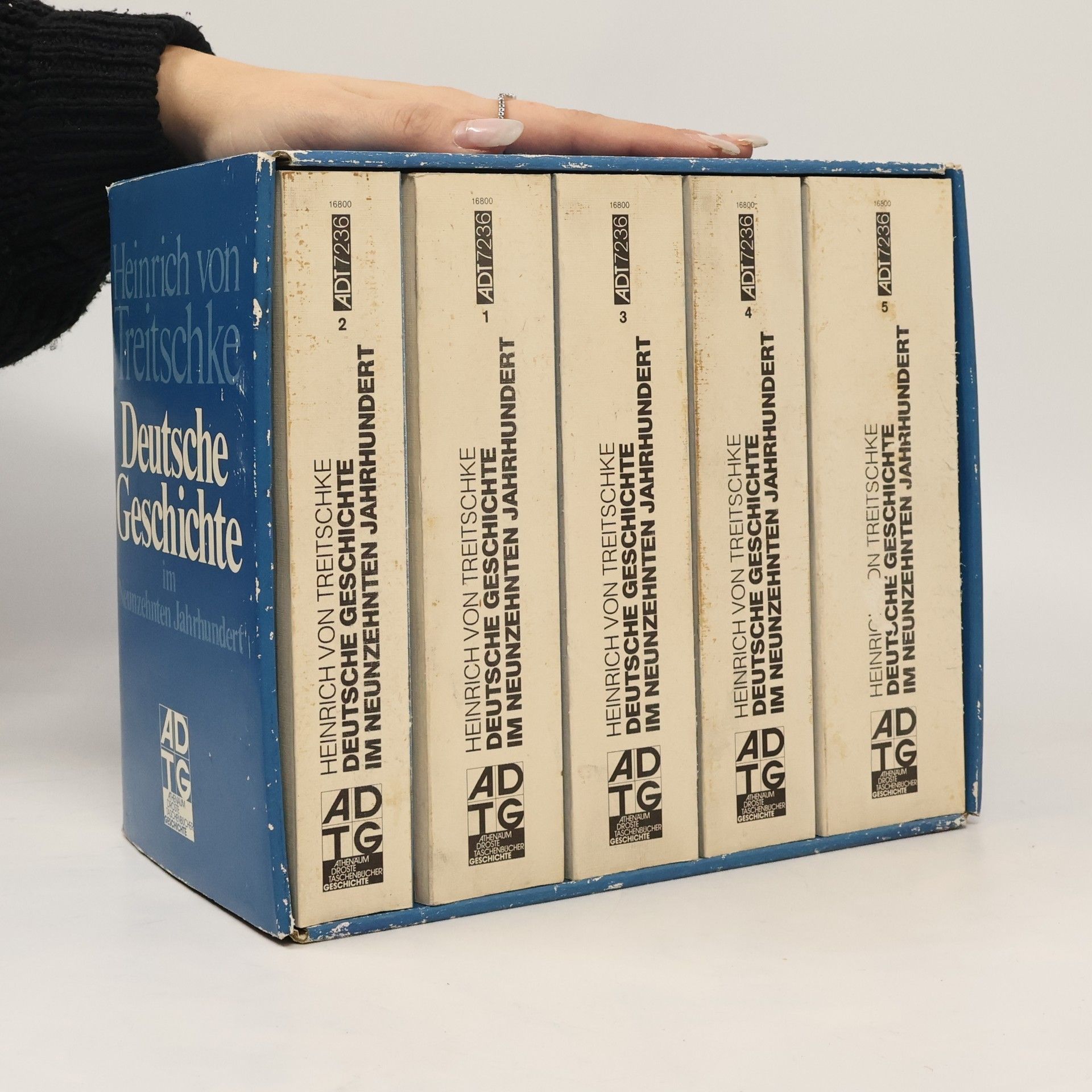 Heinrich von Treitschke Deutsche Geschichte im neunzehnten Jahrhundert 1-5