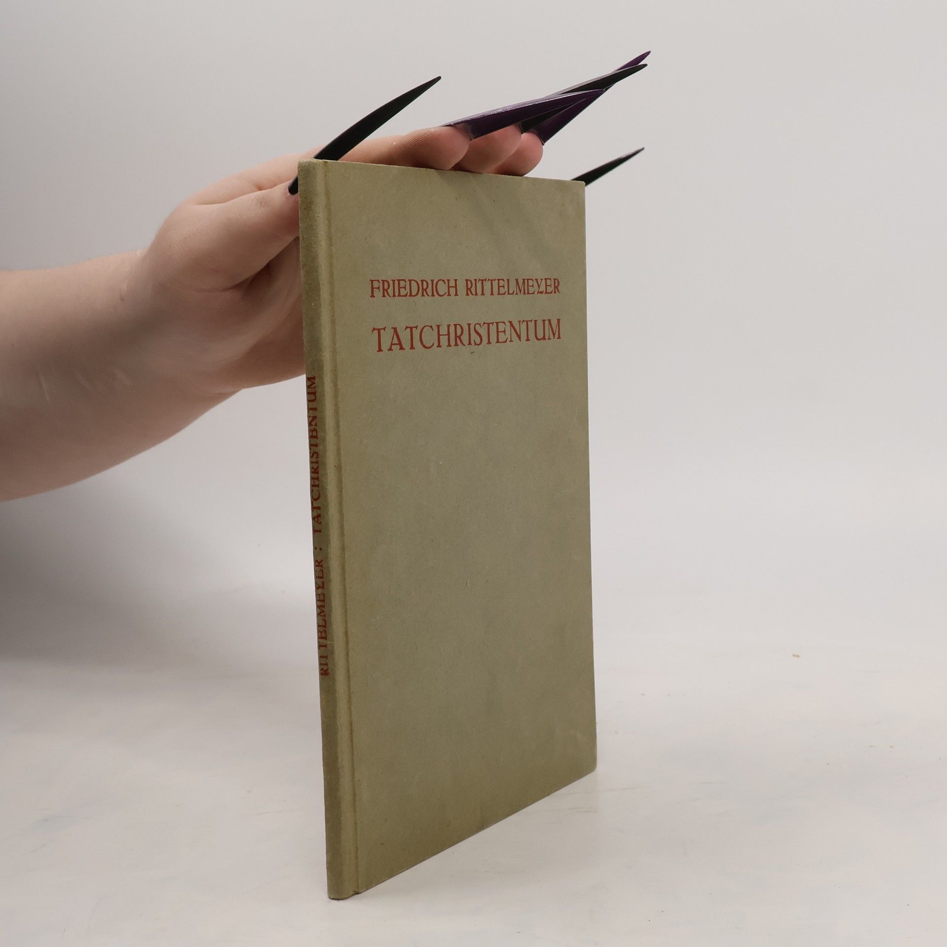 Friedrich Rittelmeyer Tatchristentum