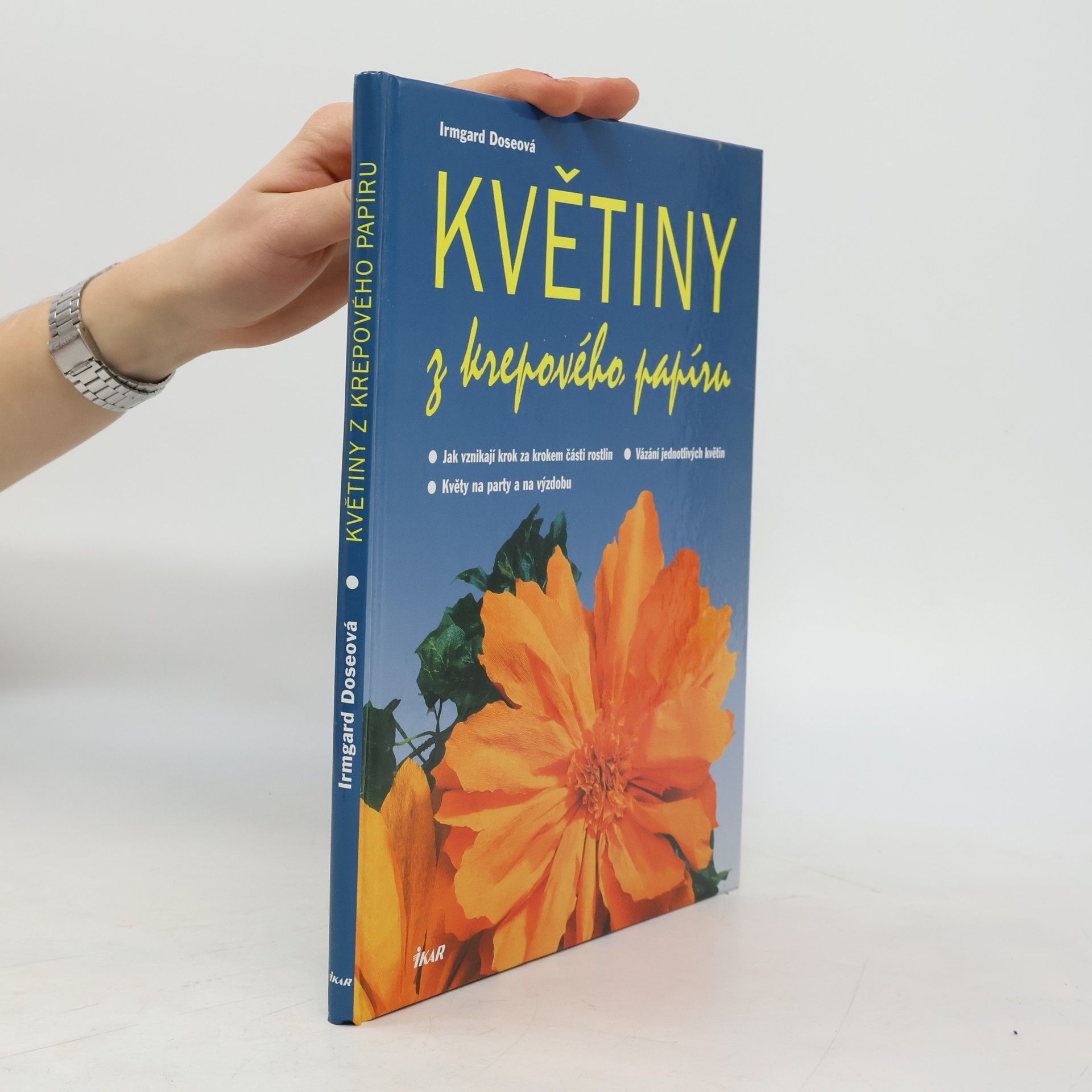 Irmgard Dose Květiny z krepového papíru