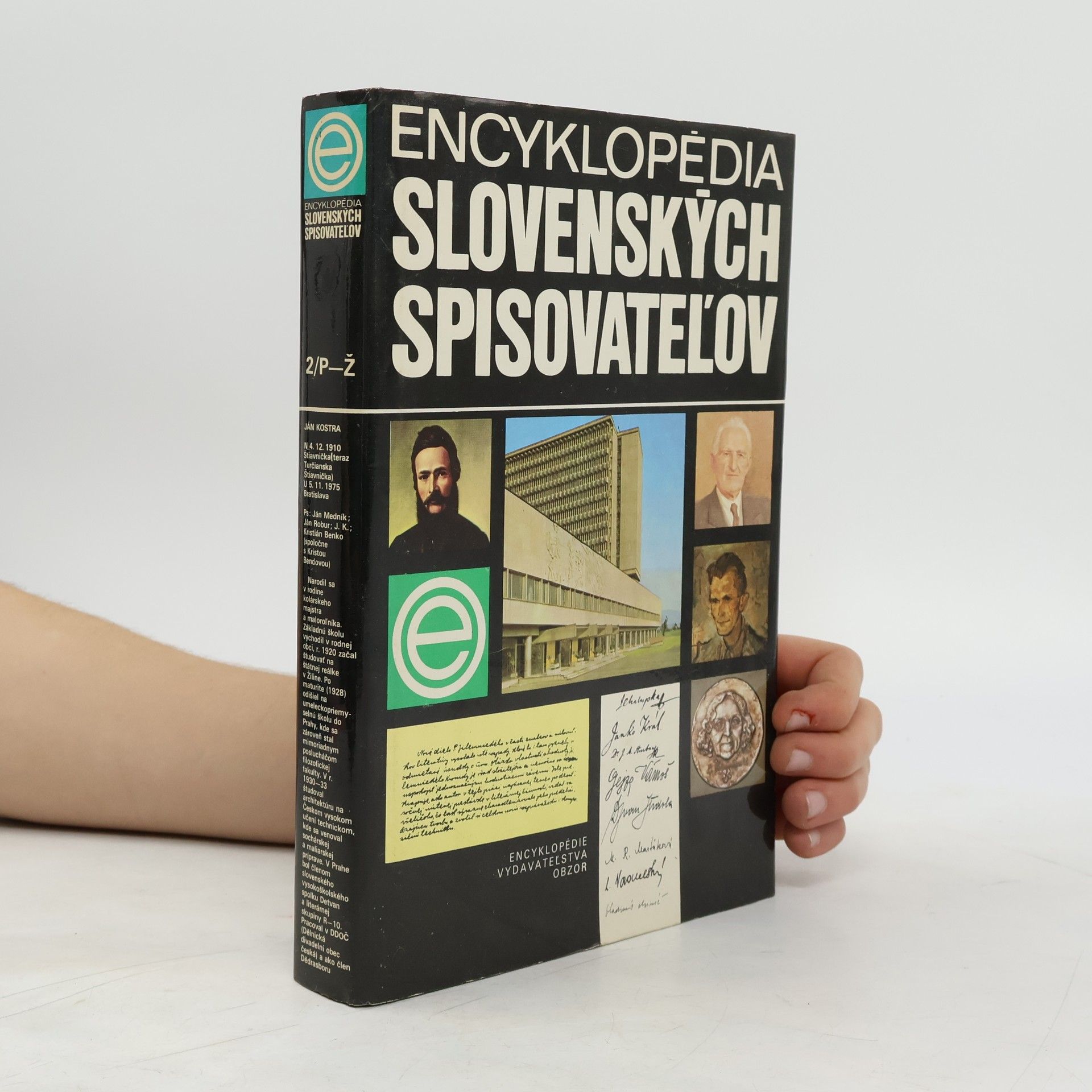 Karol Rosenbaum Encyklopédia slovenských spisovateľov. 2. zväzok P-Ž