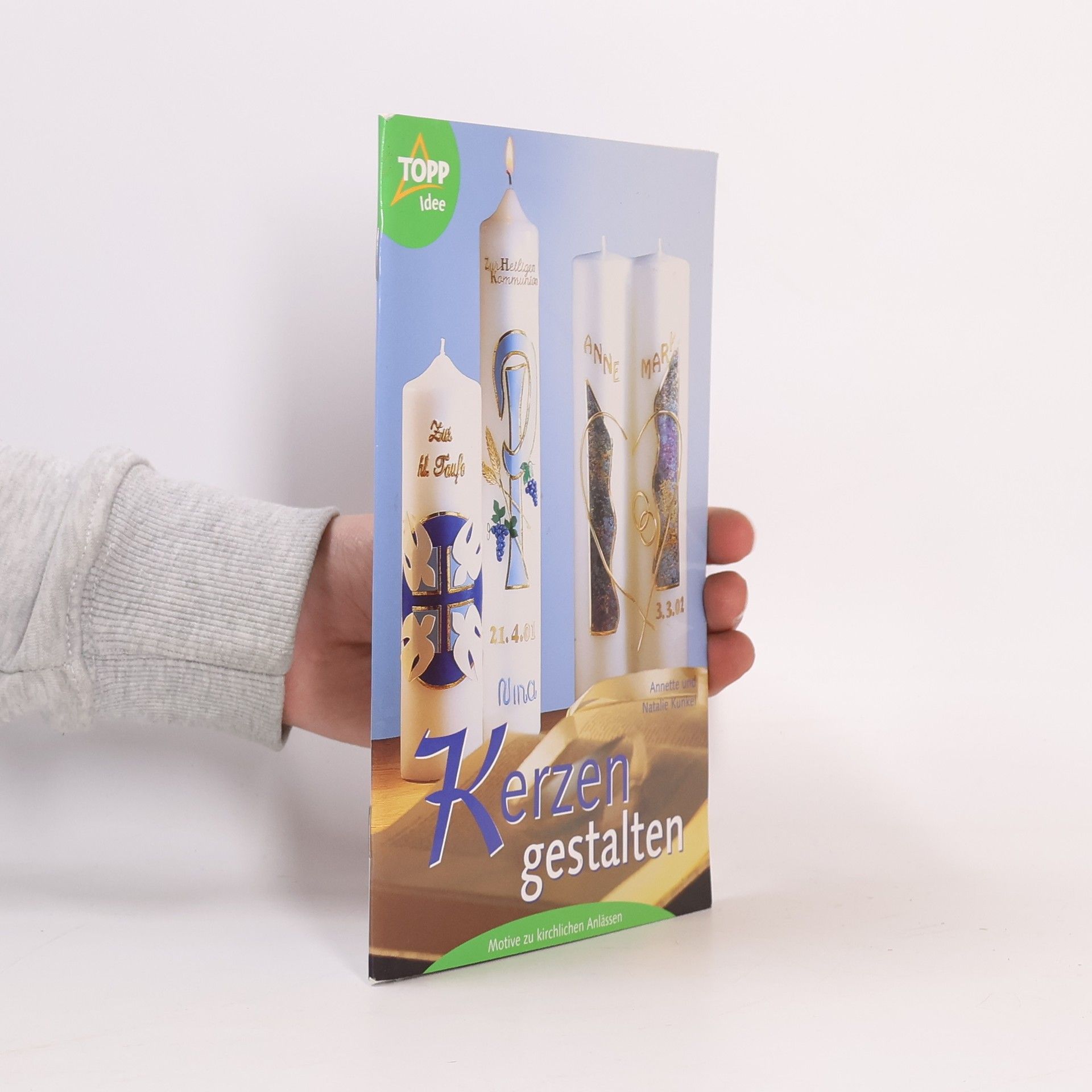 Kerzen gestalten für kirchliche Anlässe