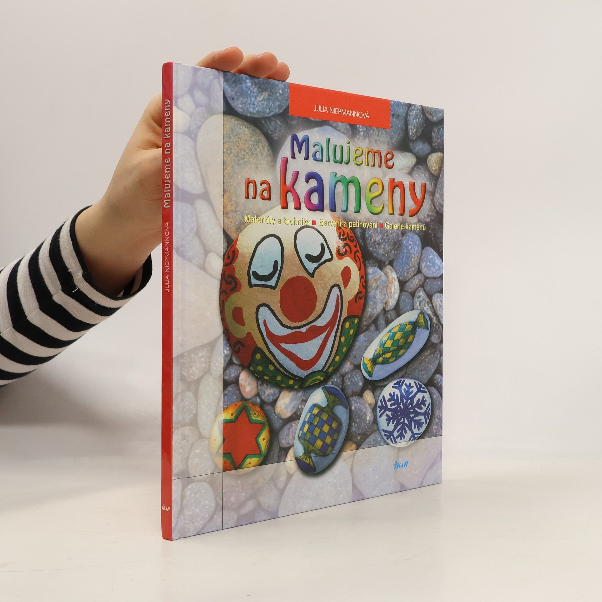 Julia Niepmann Malujeme na kameny: Materiály a technika, barvení a patinování, galerie kamenů