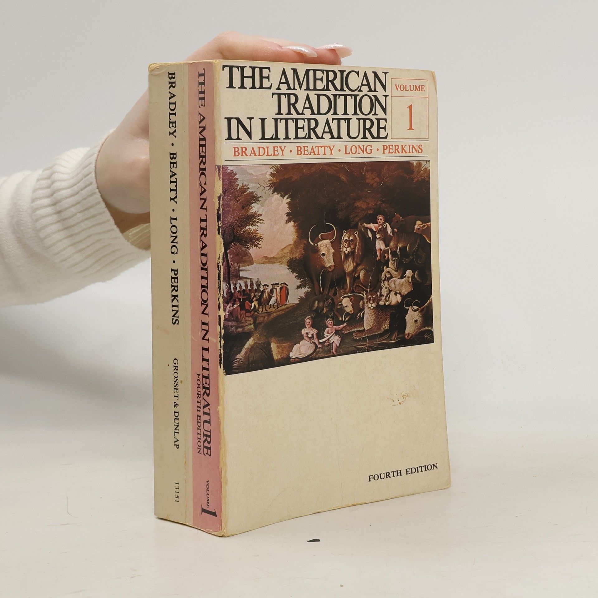 Sculley Bradley The American tradition in literature. Volume 1