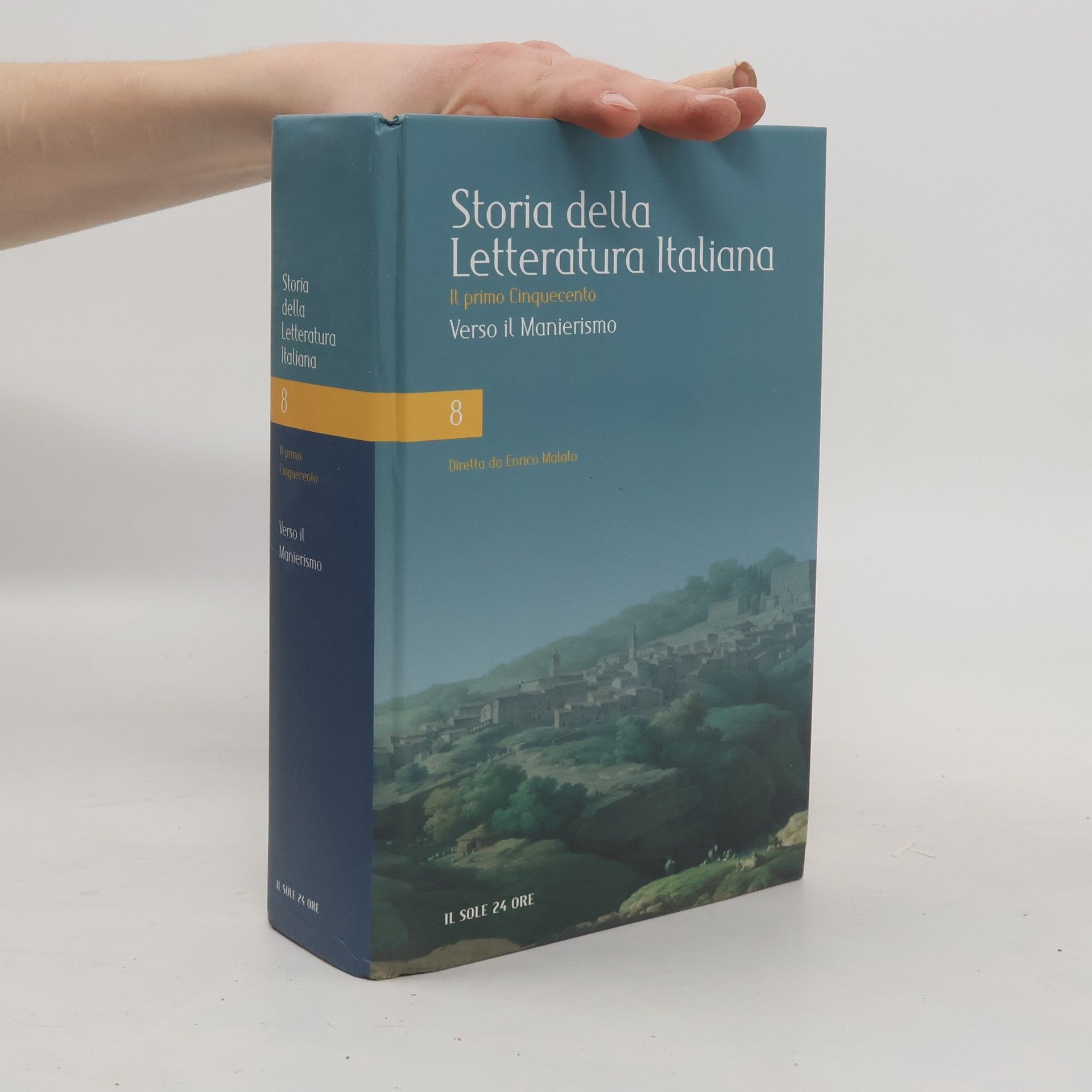 Enrico Malato Storia della letteratura Italiana 8