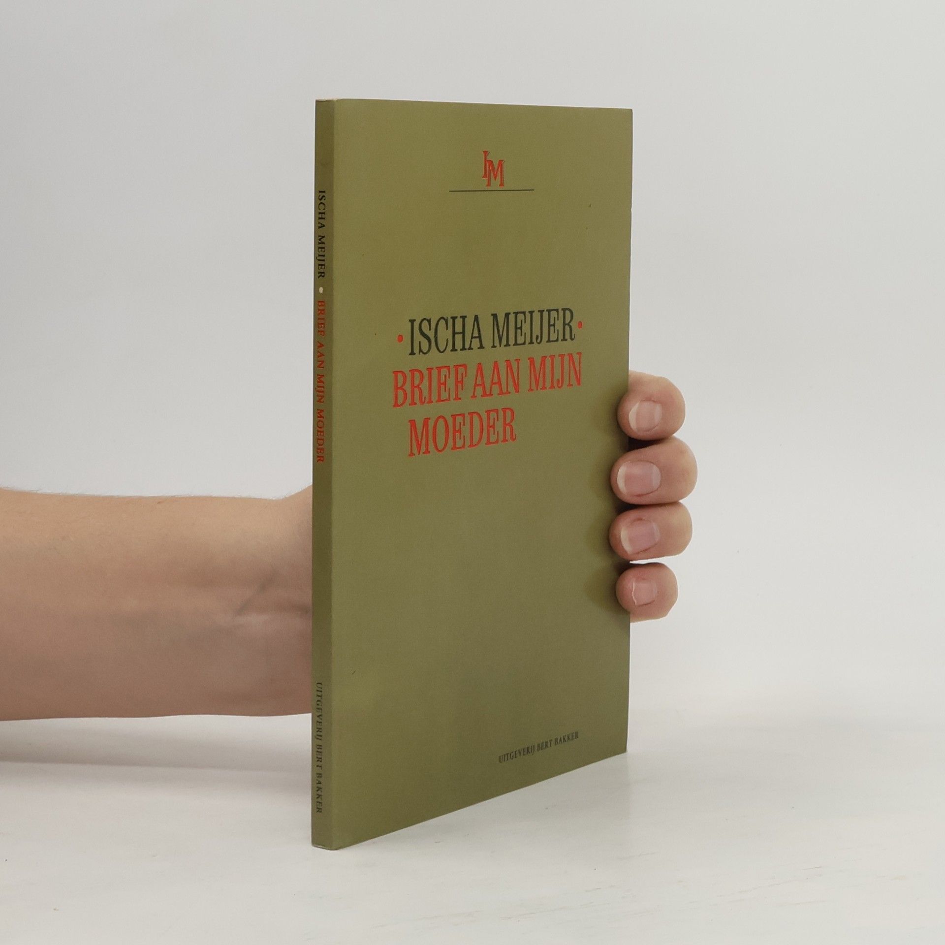 Ischa Meijer Brief aan mijn moeder