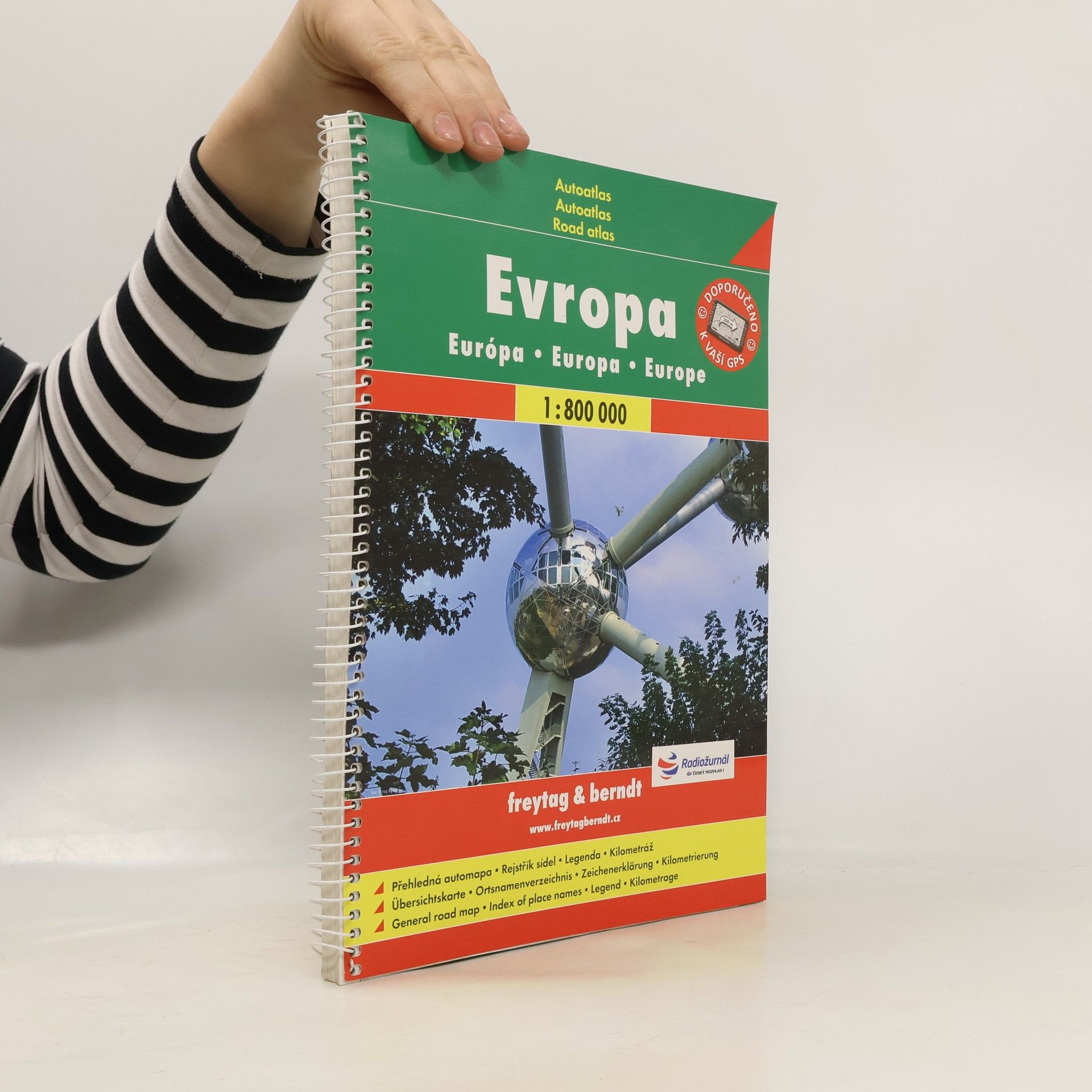 Kolektív autorov Autoatlas Evropa. Európa, Europa, Europe. 1:800 000