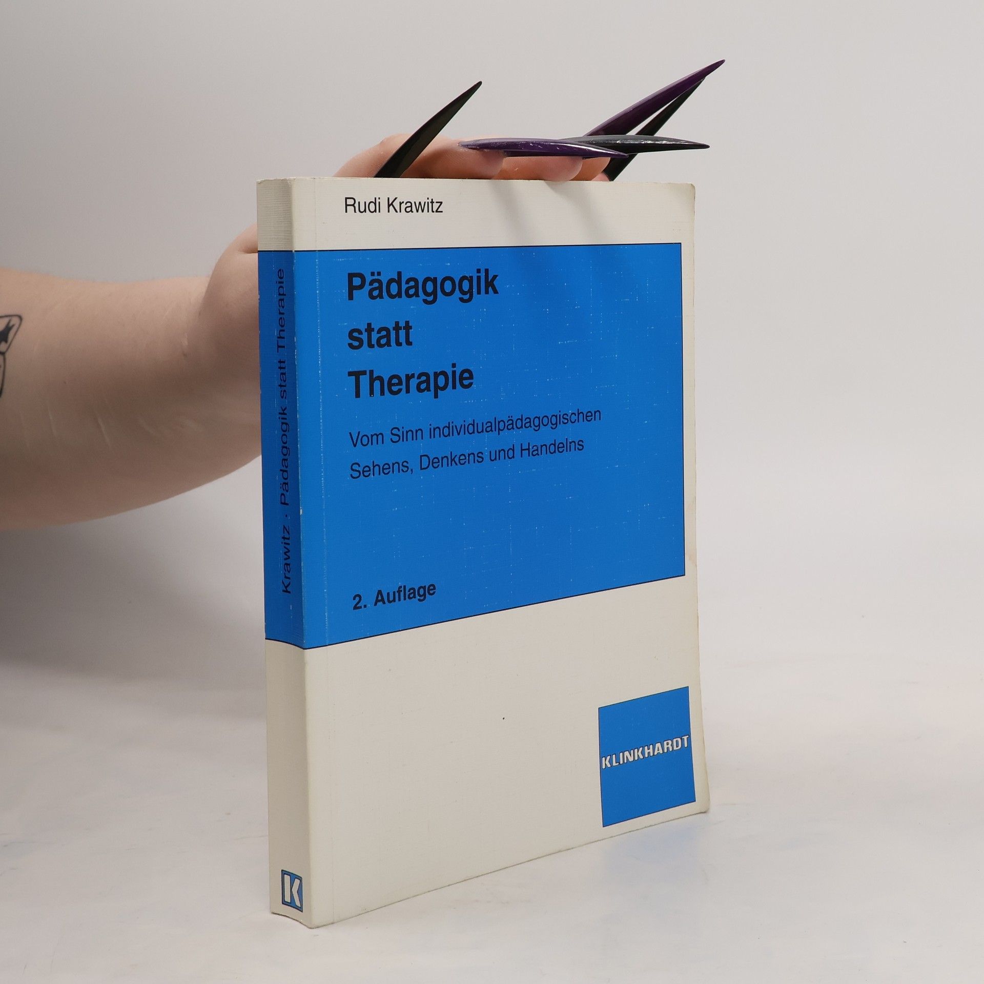 Pädagogik statt Therapie