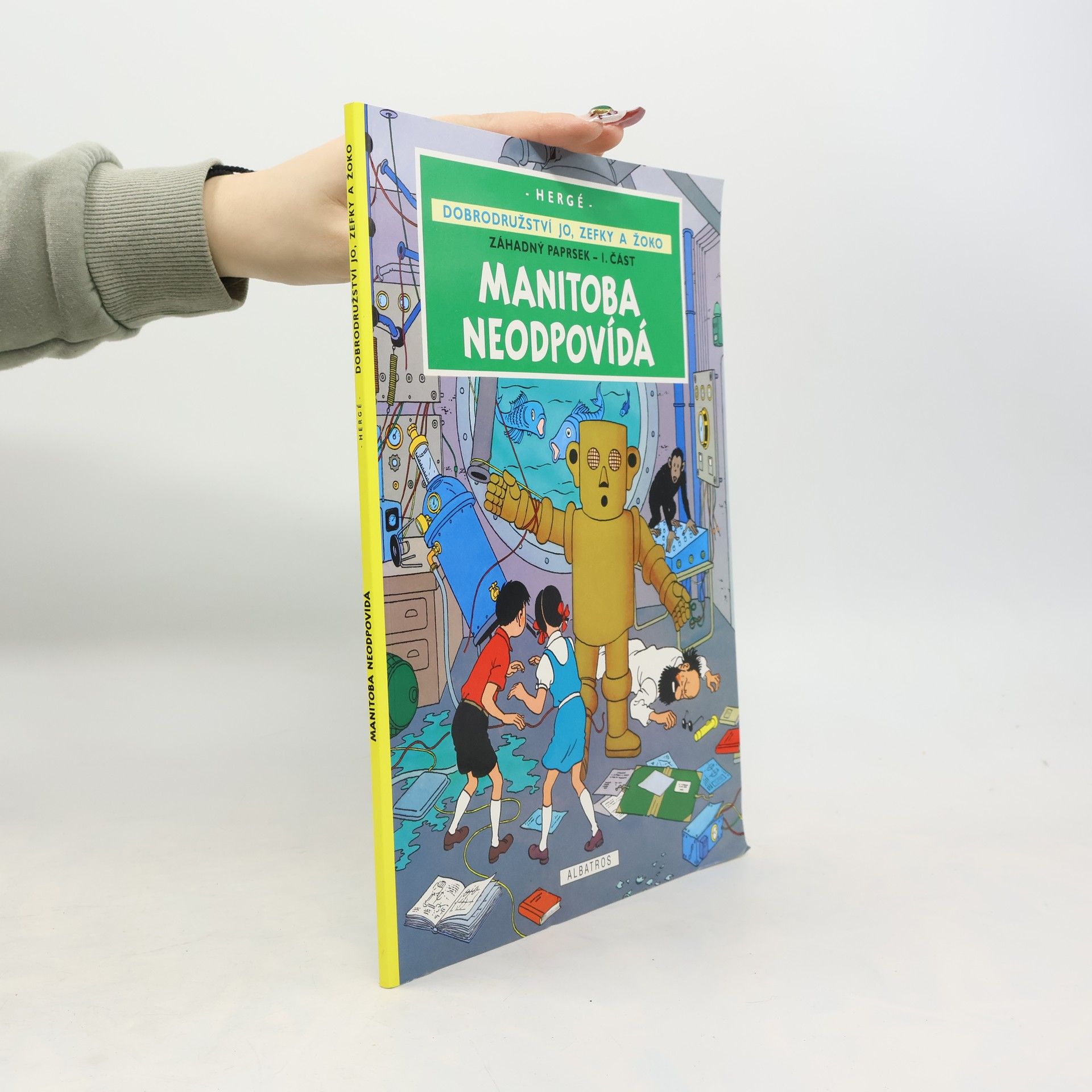 Hergé Záhadný paprsek. I. část. Manitoba neodpovídá