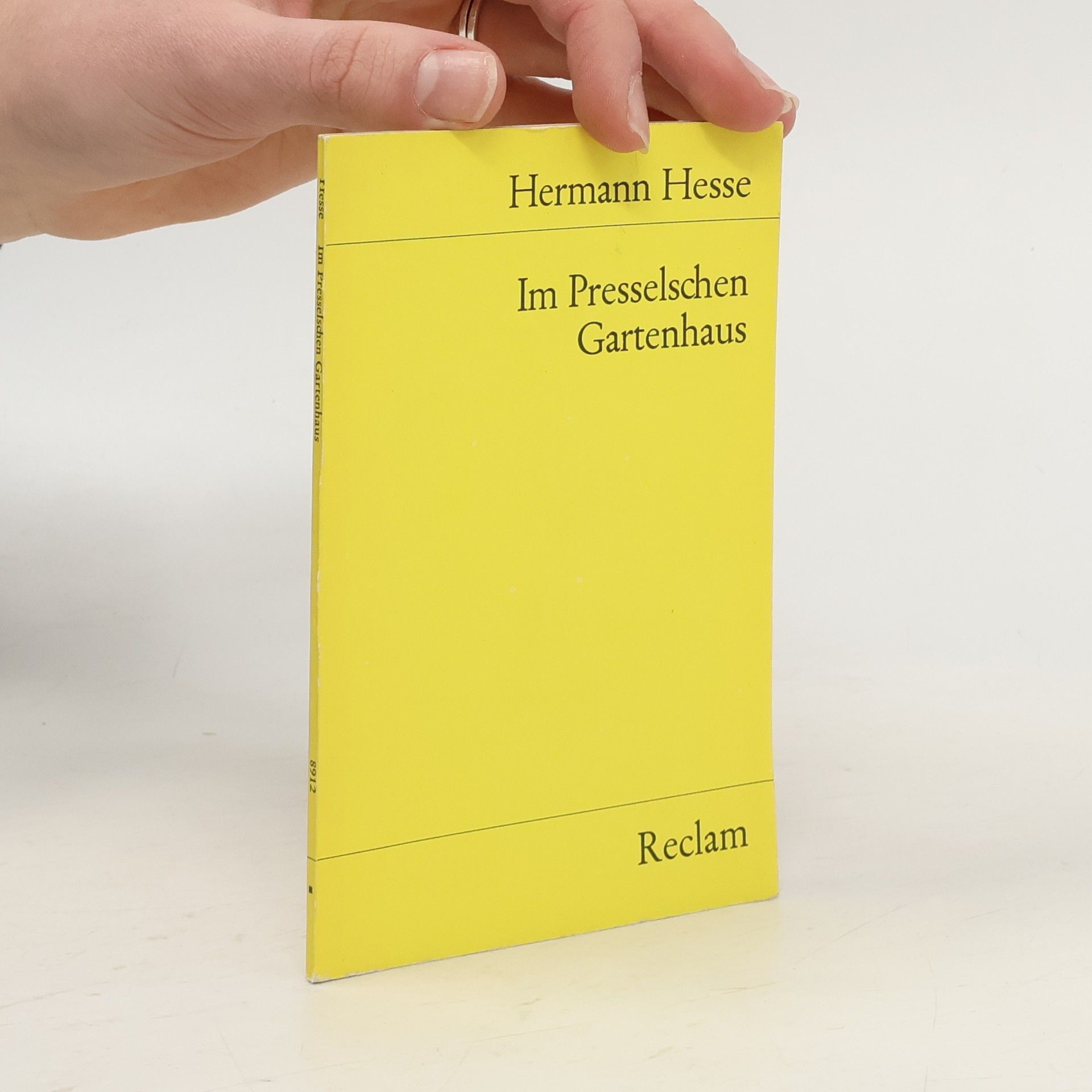 Hermann Hesse Im Presselschen Gartenhaus