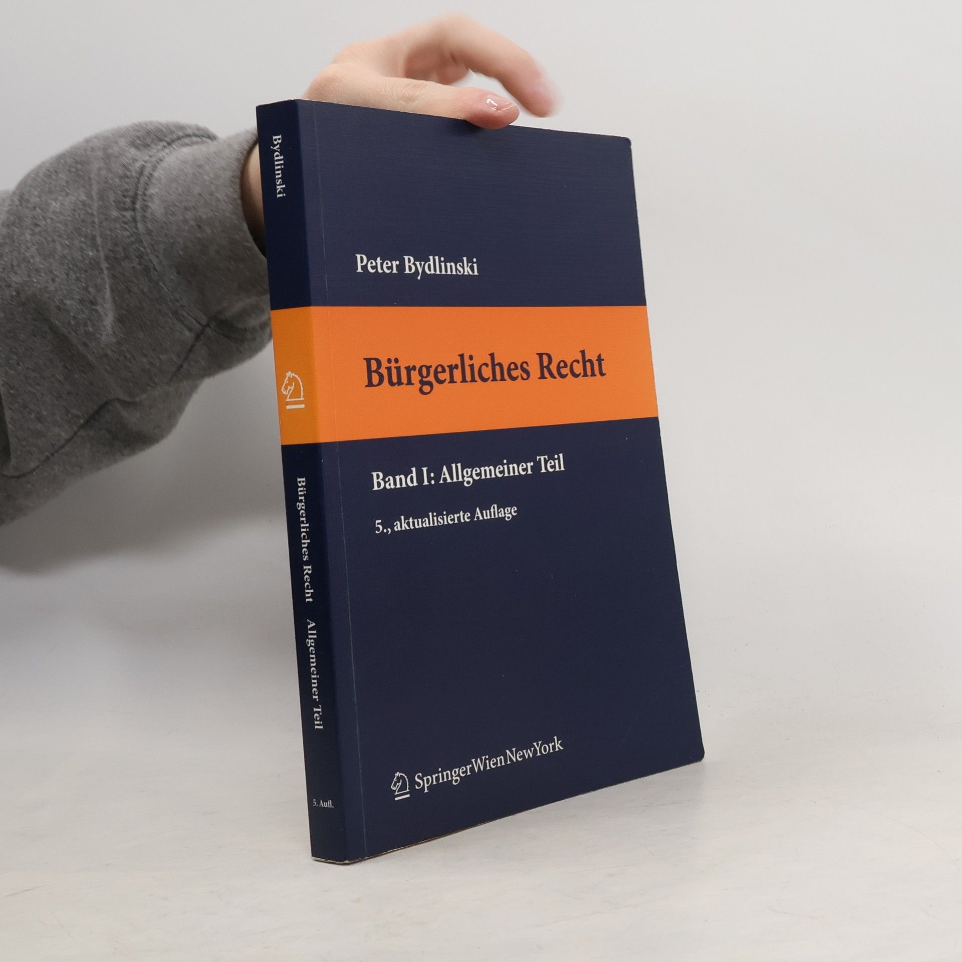 Peter Bydlinski Bürgerliches Recht I. Allgemeiner Teil