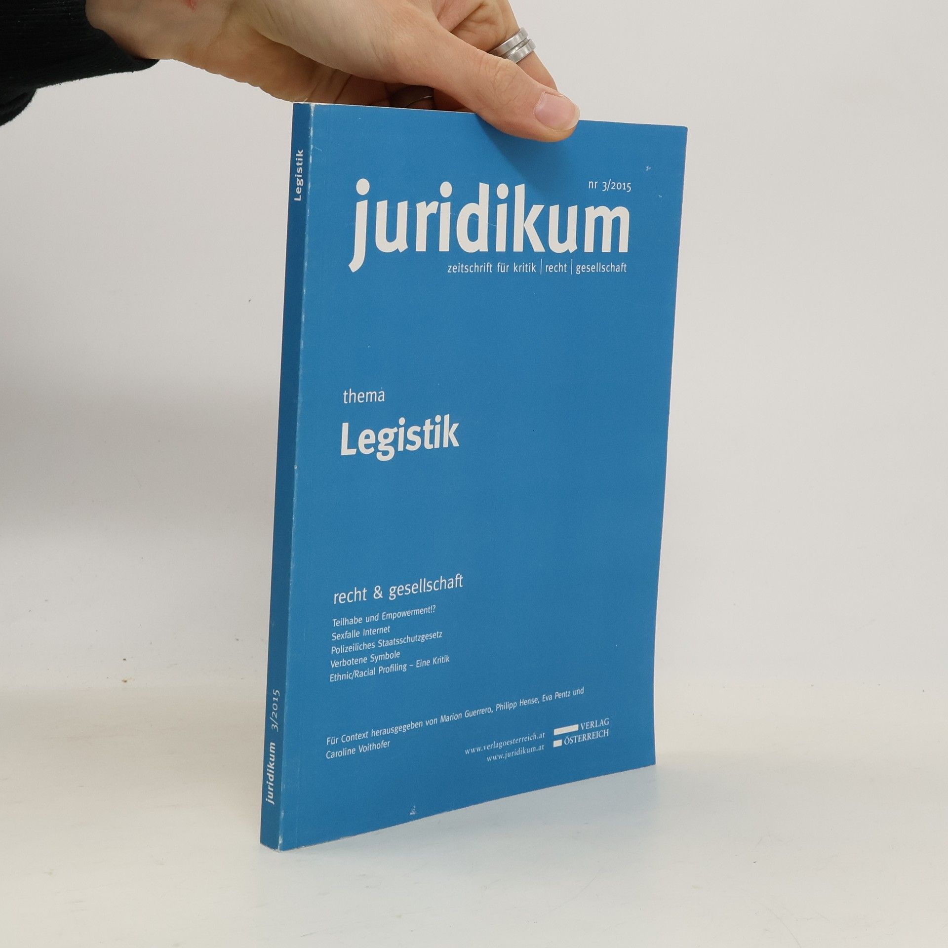 Autorenkollektiv Juridikum 3/2015