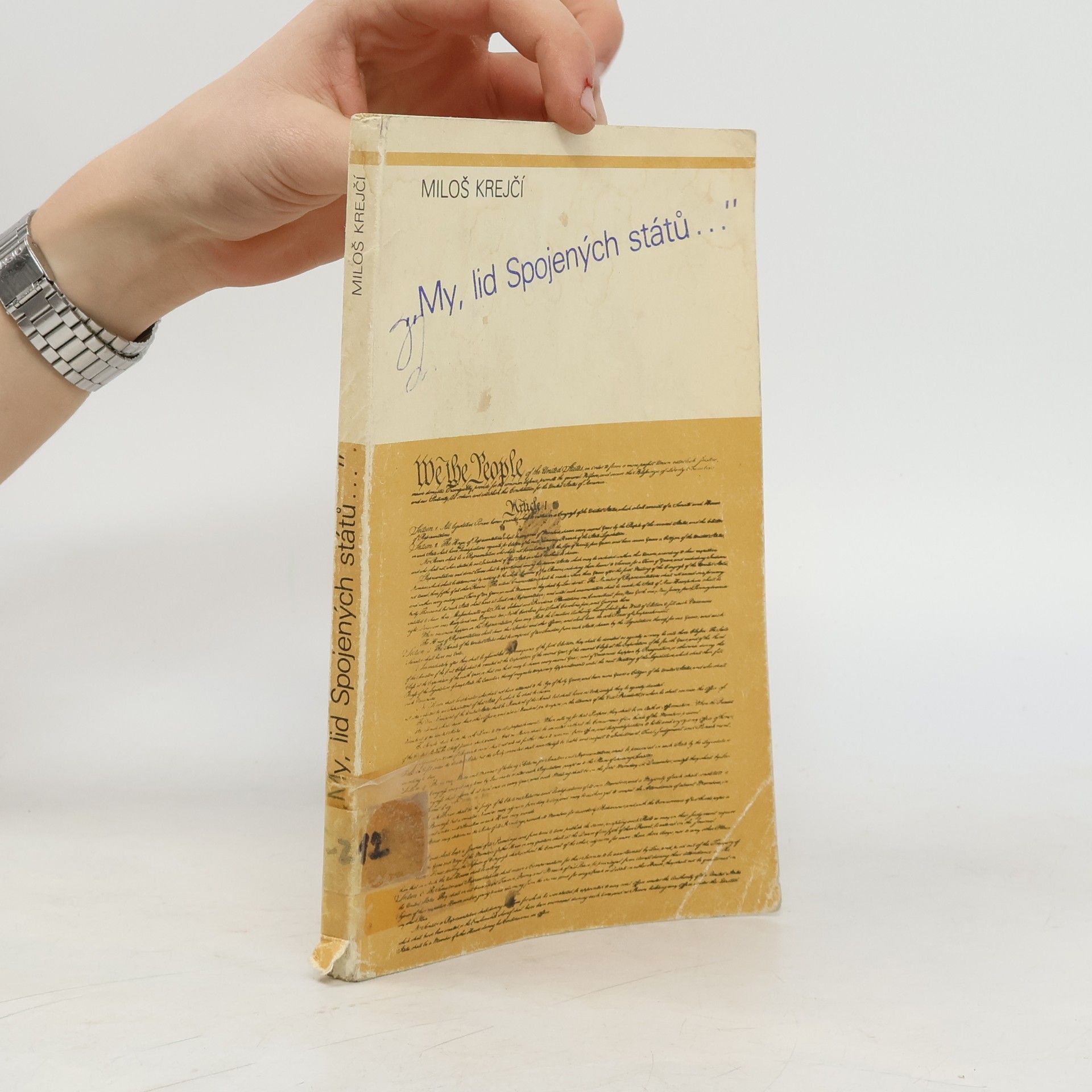 Miloš Krejčí My, lid Spojených států...