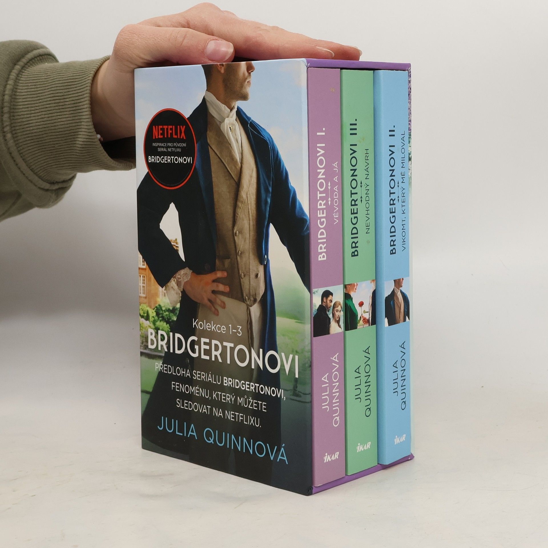 Julie Quinnová Bridgertonovi. Kolekce 1-3
