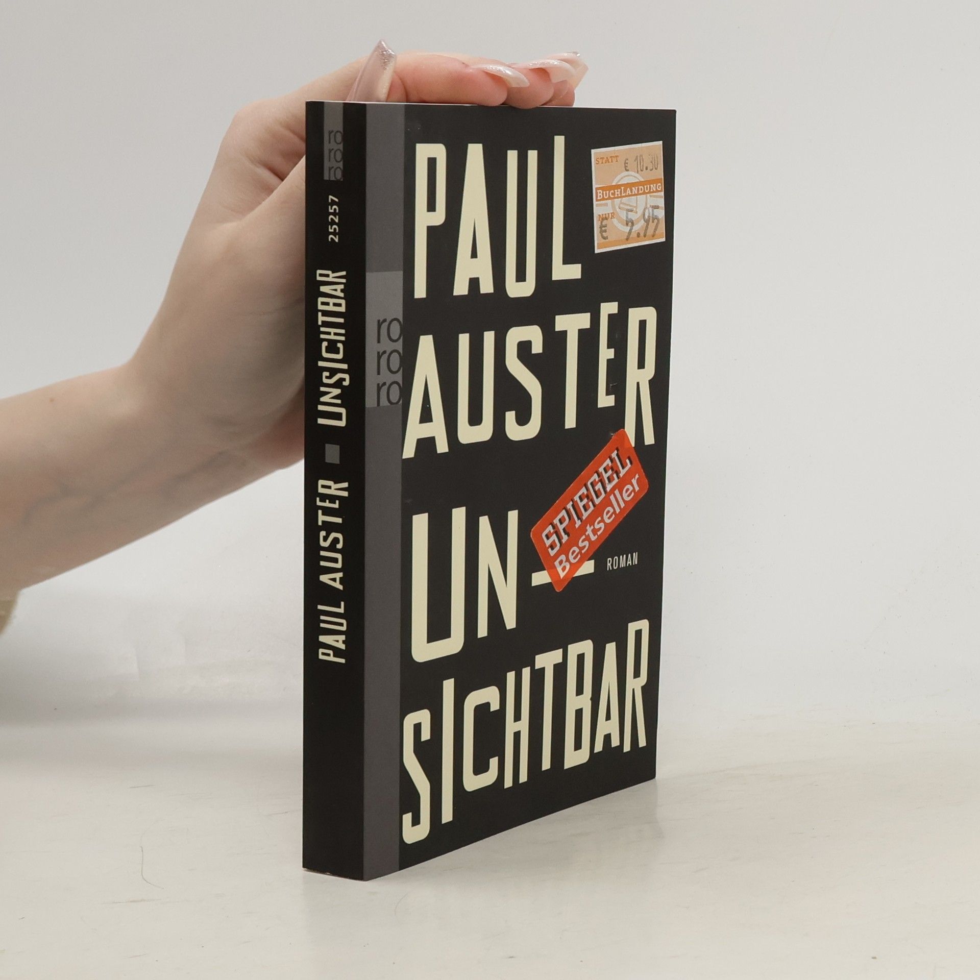 Paul Auster Unsichtbar