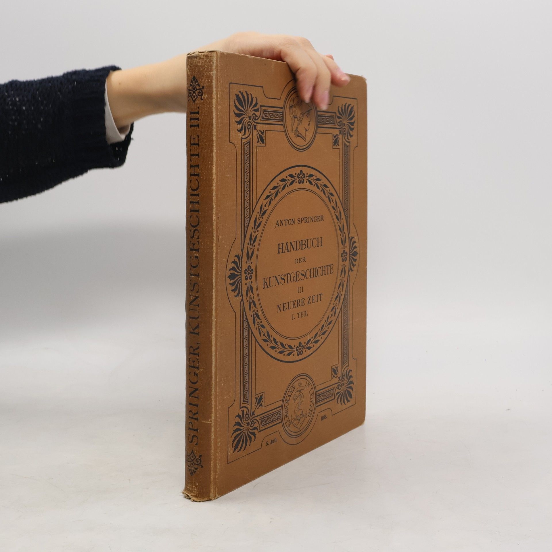 Anton Springer Handbuch der Kunstgeschichte. Band III. Die Renaissance in Italien