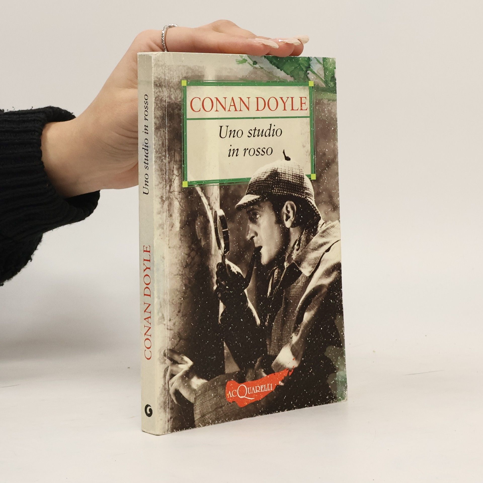 Arthur Conan Doyle Nuovi acquarelli: Uno studio in rosso