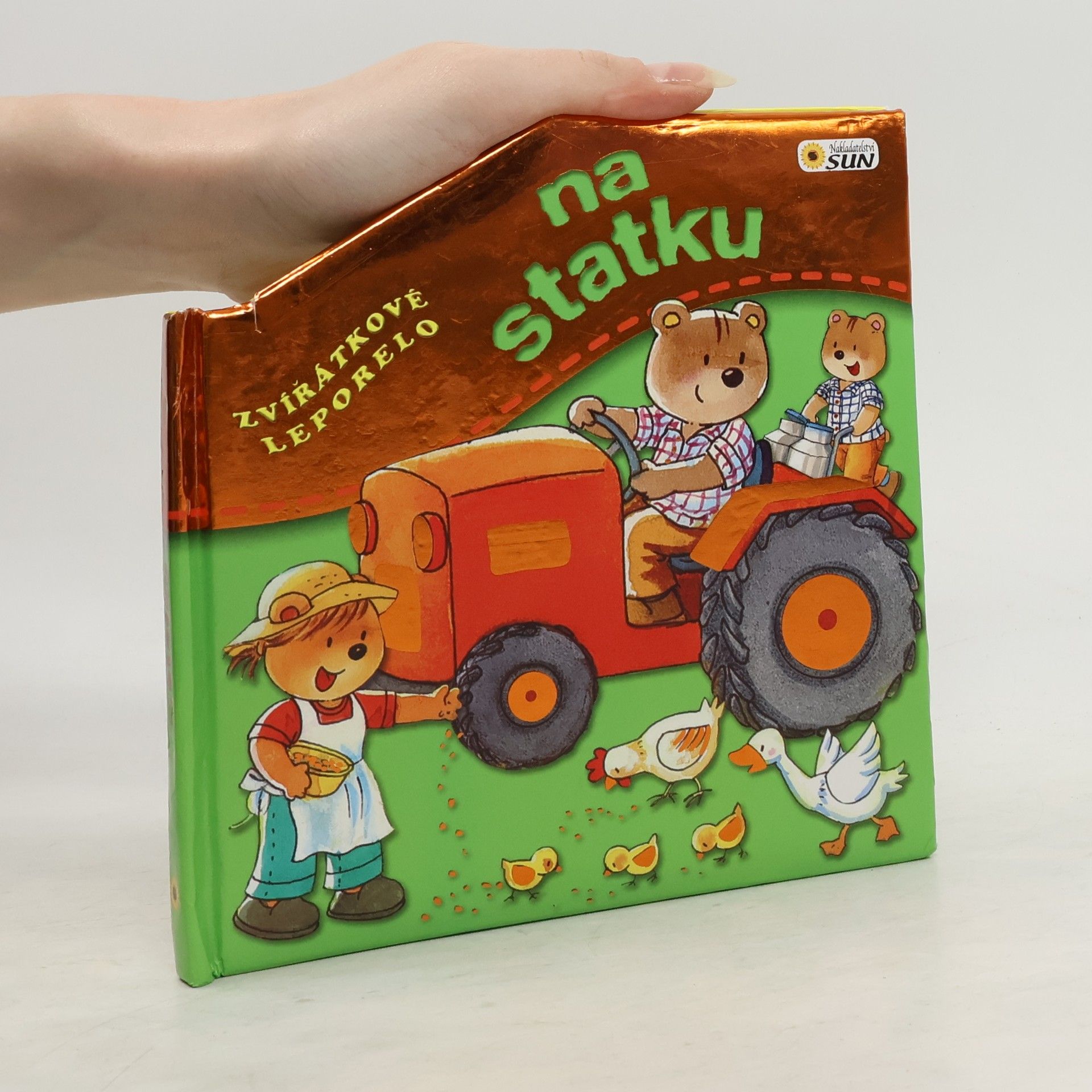 Collectif d'auteurs Zvířátkové leporelo - Na statku