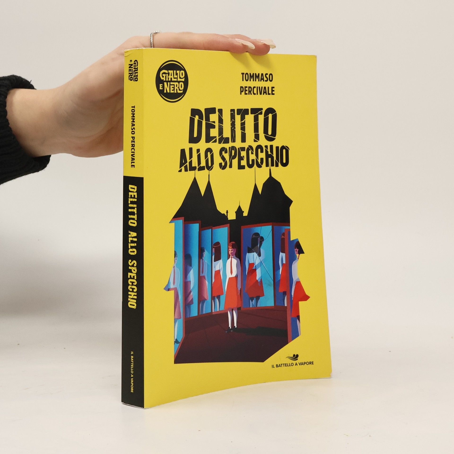 Tommaso Percivale Il battello a vapore. Giallo e nero: Delitto allo specchio