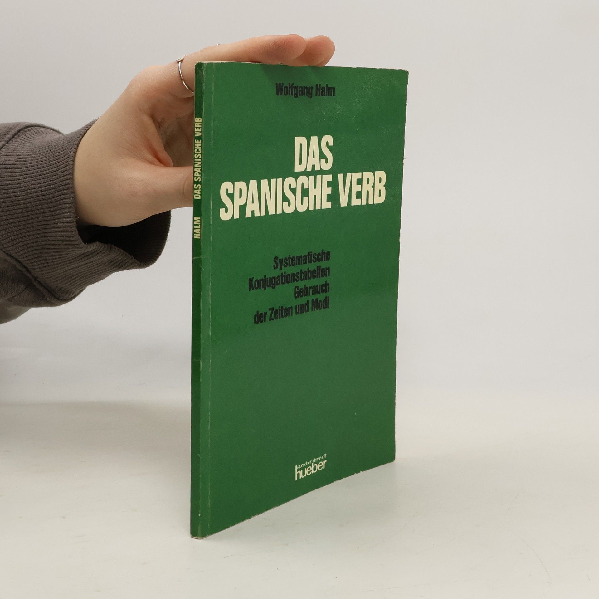Wolfgang Halm Das spanische Verb