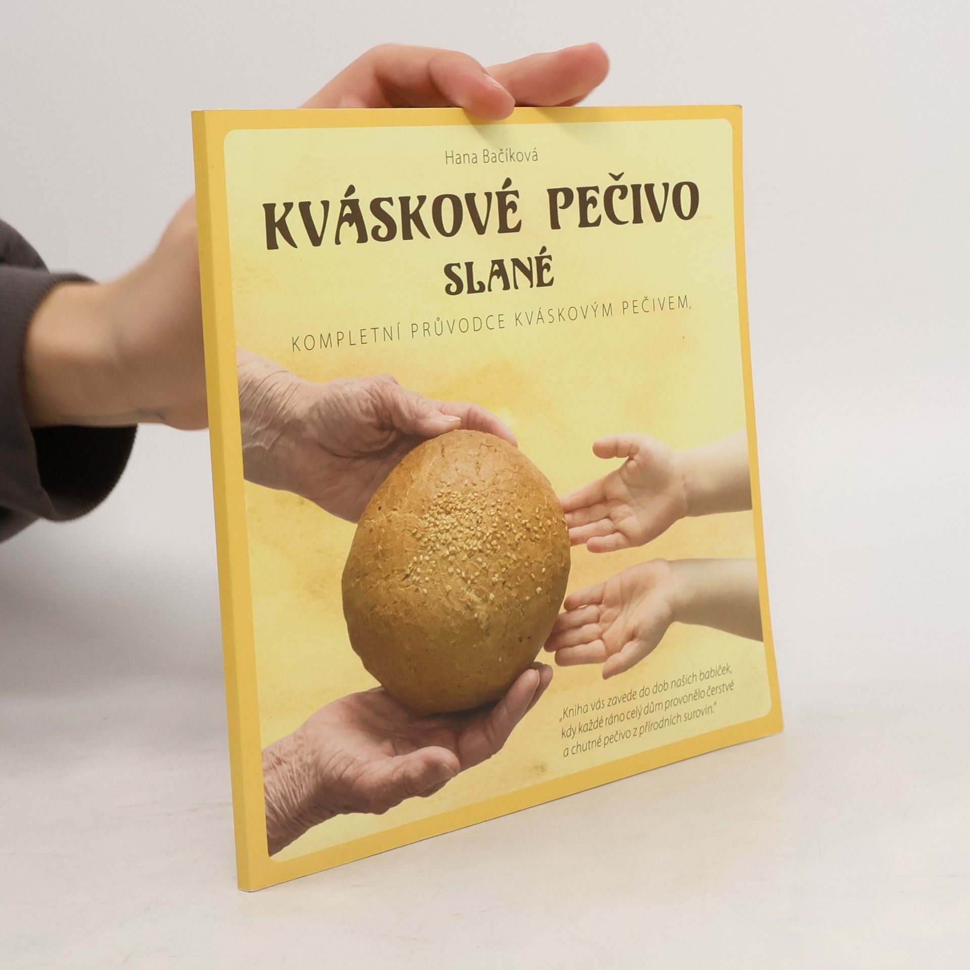 Hana Bačíková Kváskové pečivo slané. Kompletní průvodce kváskovým pečivem
