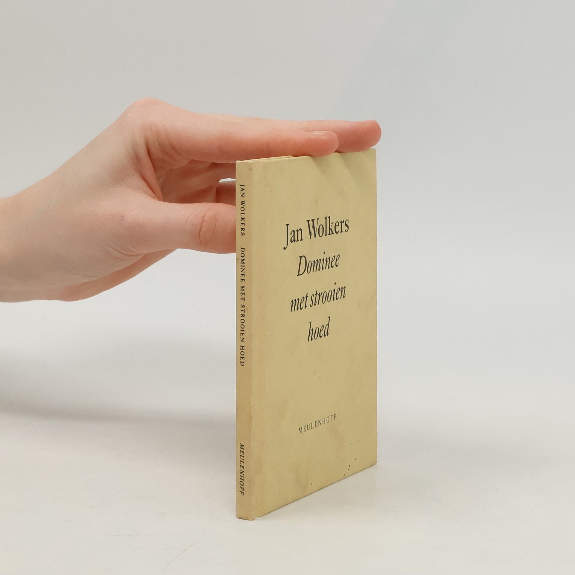 Jan Wolkers Dominee met strooien hoed
