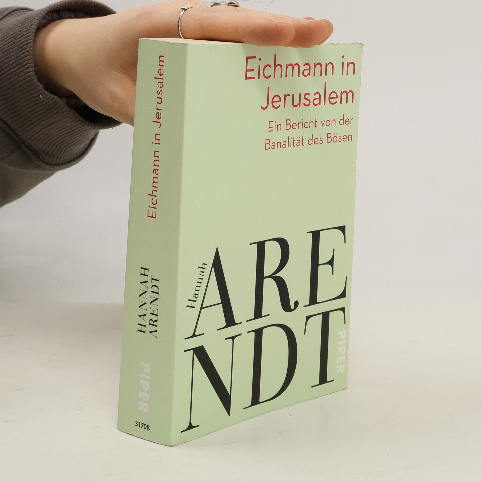 Hannah Arendt Eichmann in Jerusalem