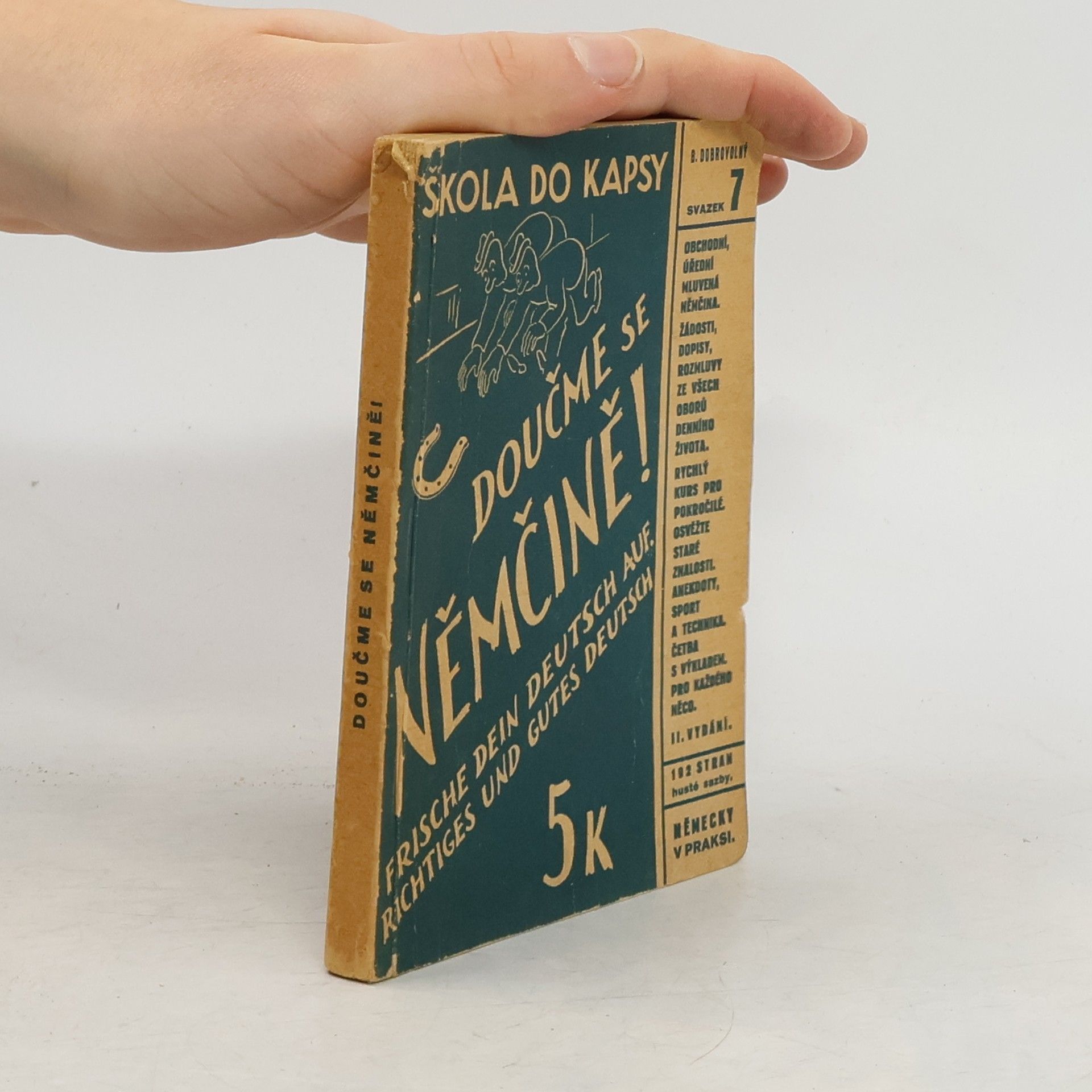 B. Dobrovolný Doučme se němčině!