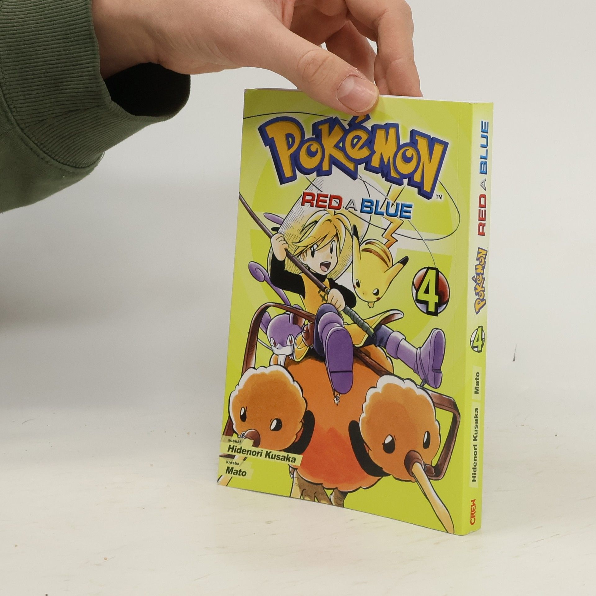 Hidenori Kusaka Pokémon. Red a Blue 4