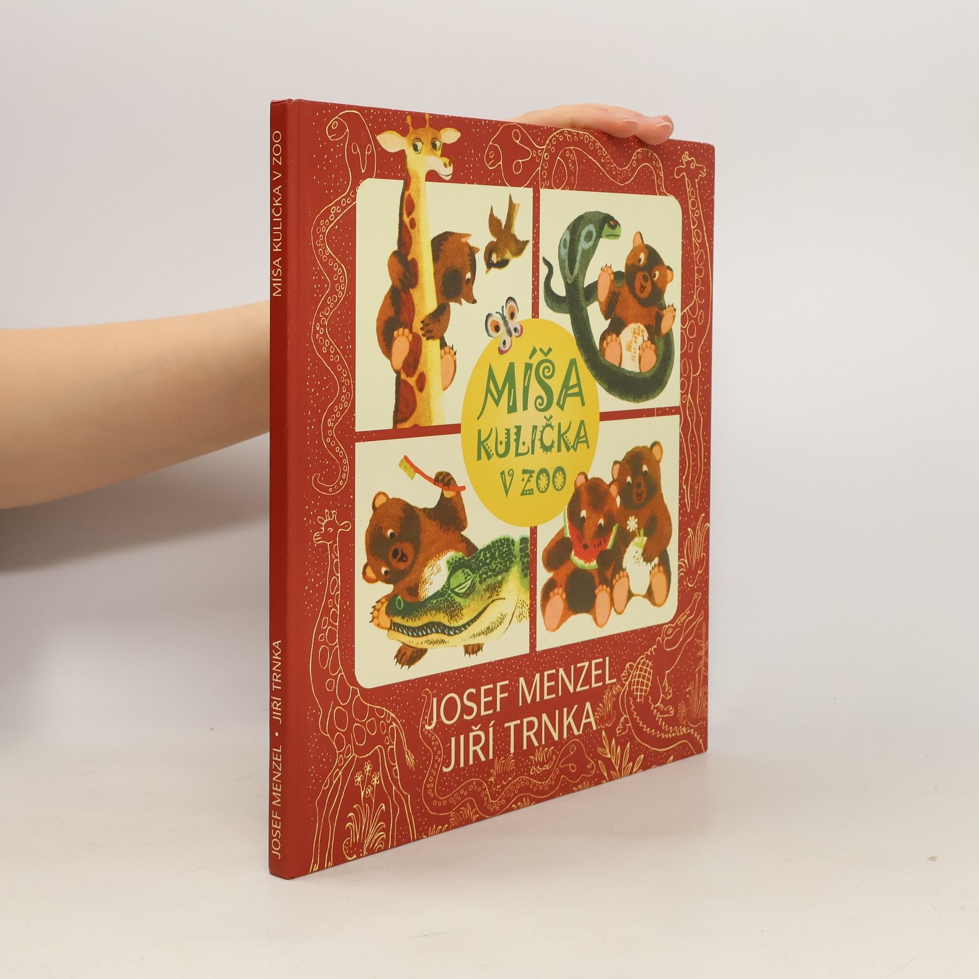 Josef Menzel Míša Kulička v zoo : veselá dobrodružství medvídka Míši