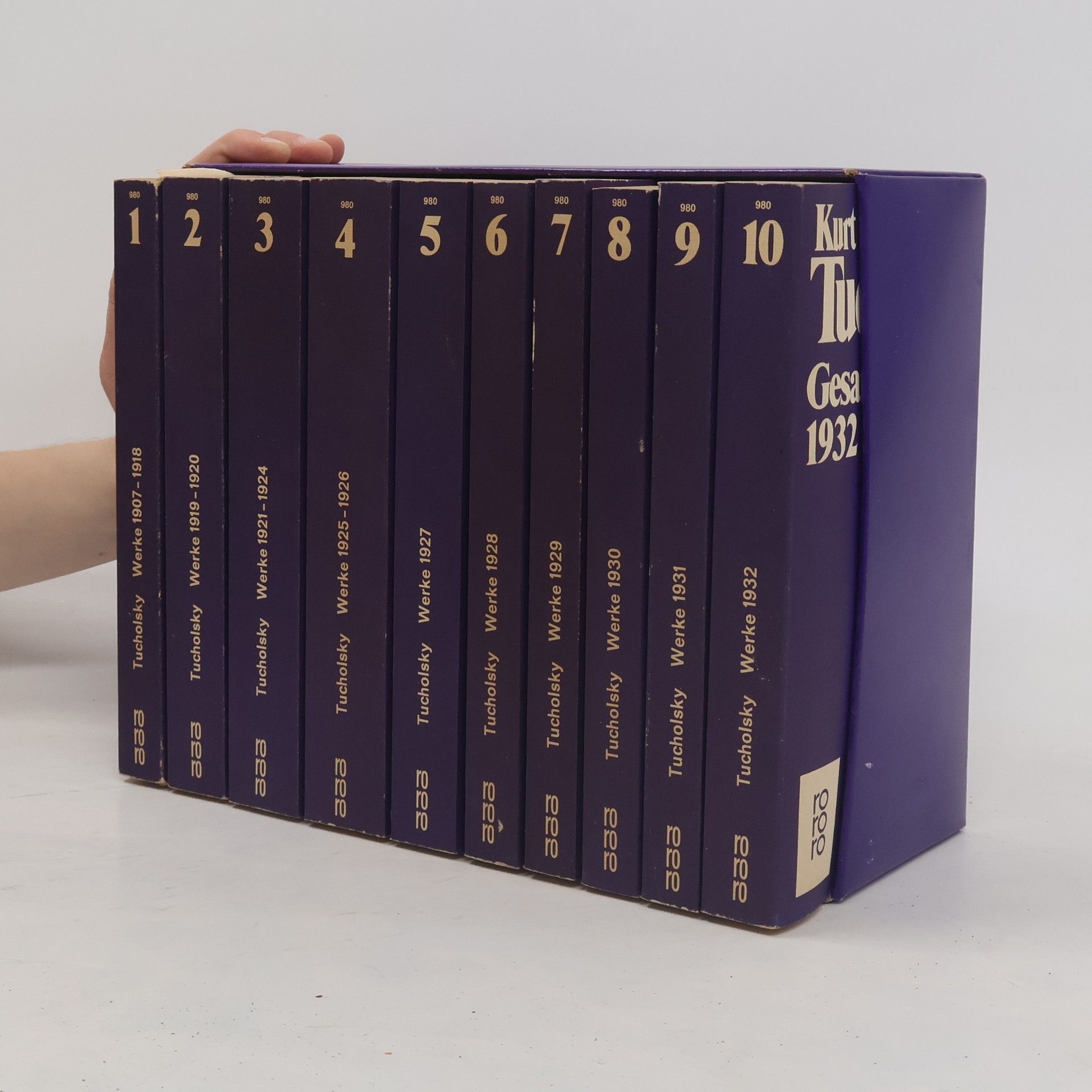 Kurt Tucholsky Tucholsky werke 1-10 (box)