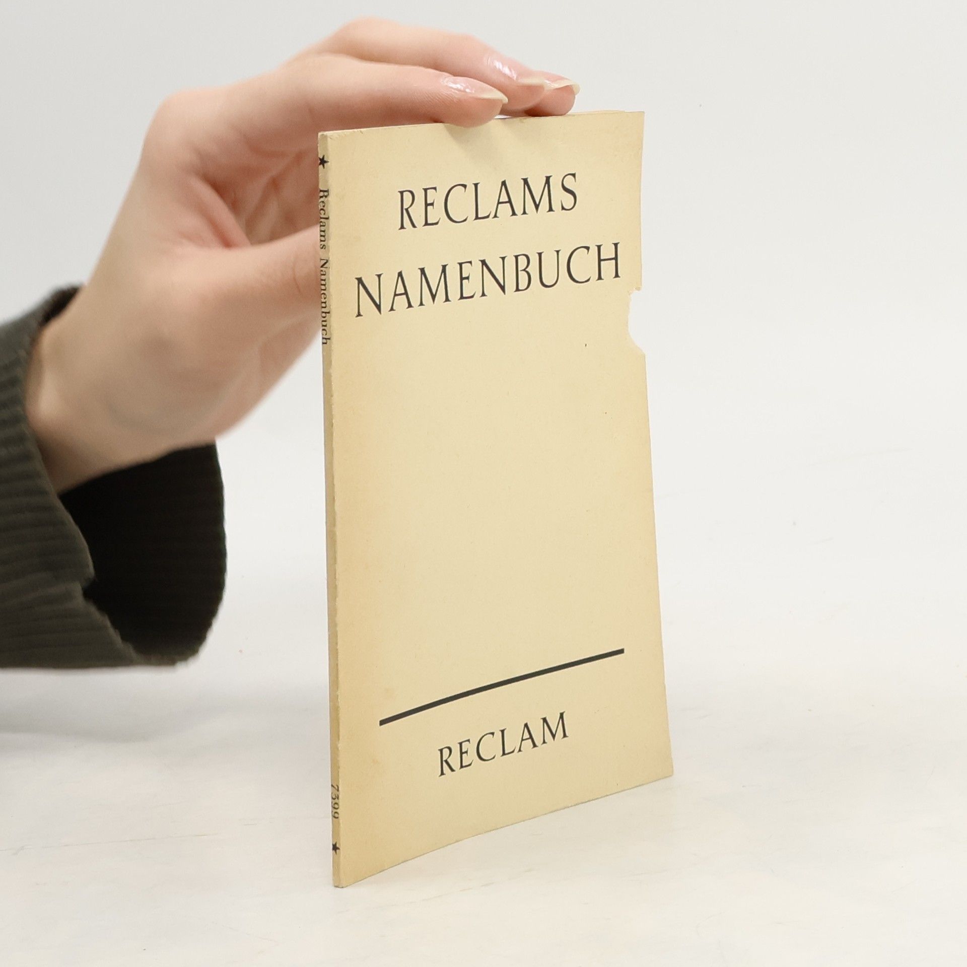 Autorenkollektiv Reclams Namenbuch